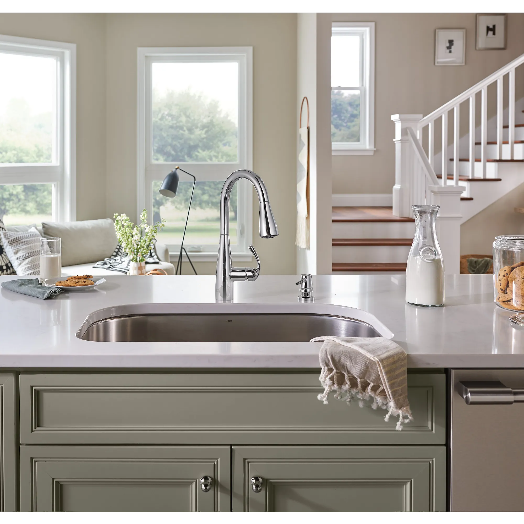 Essie One-Handle Pulldown Kitchen Faucet - Image 13