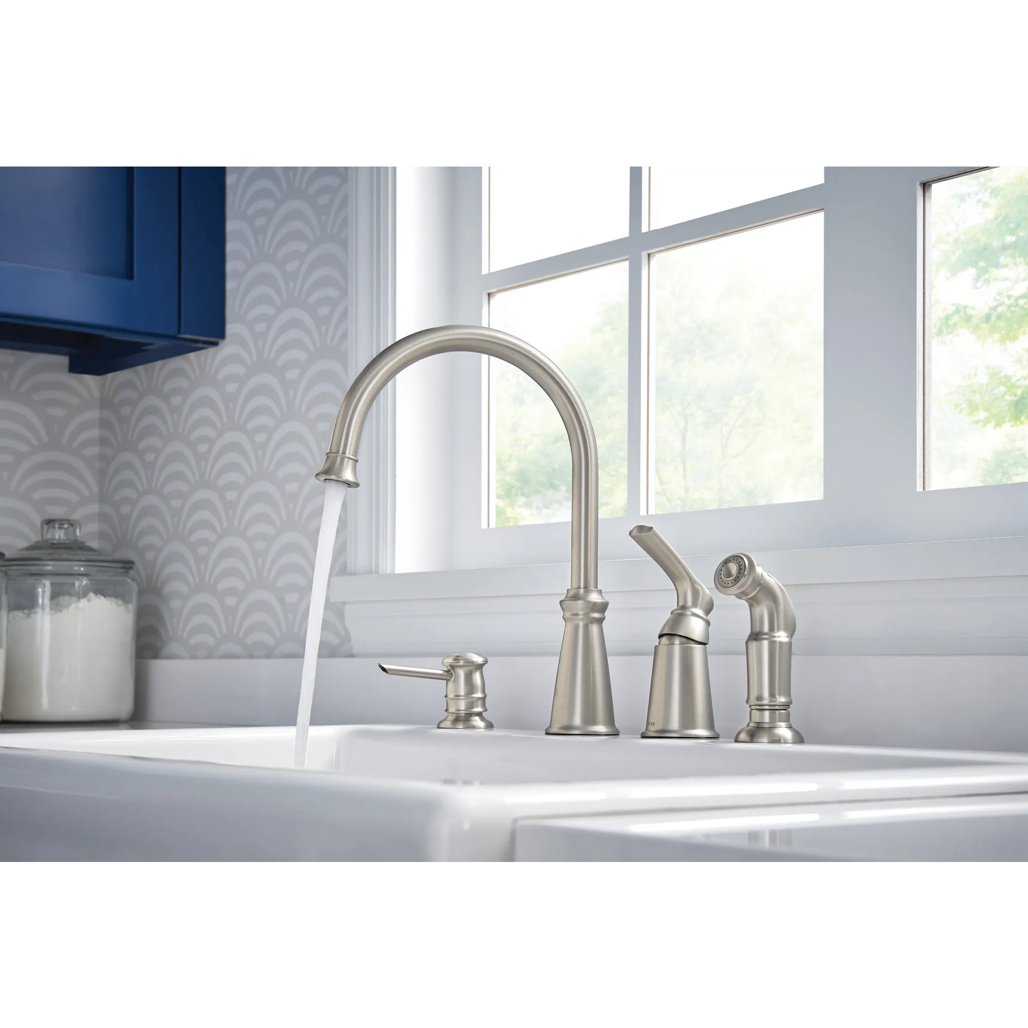 Whitmore One-handle High Arc Kitchen Faucet - Image 2