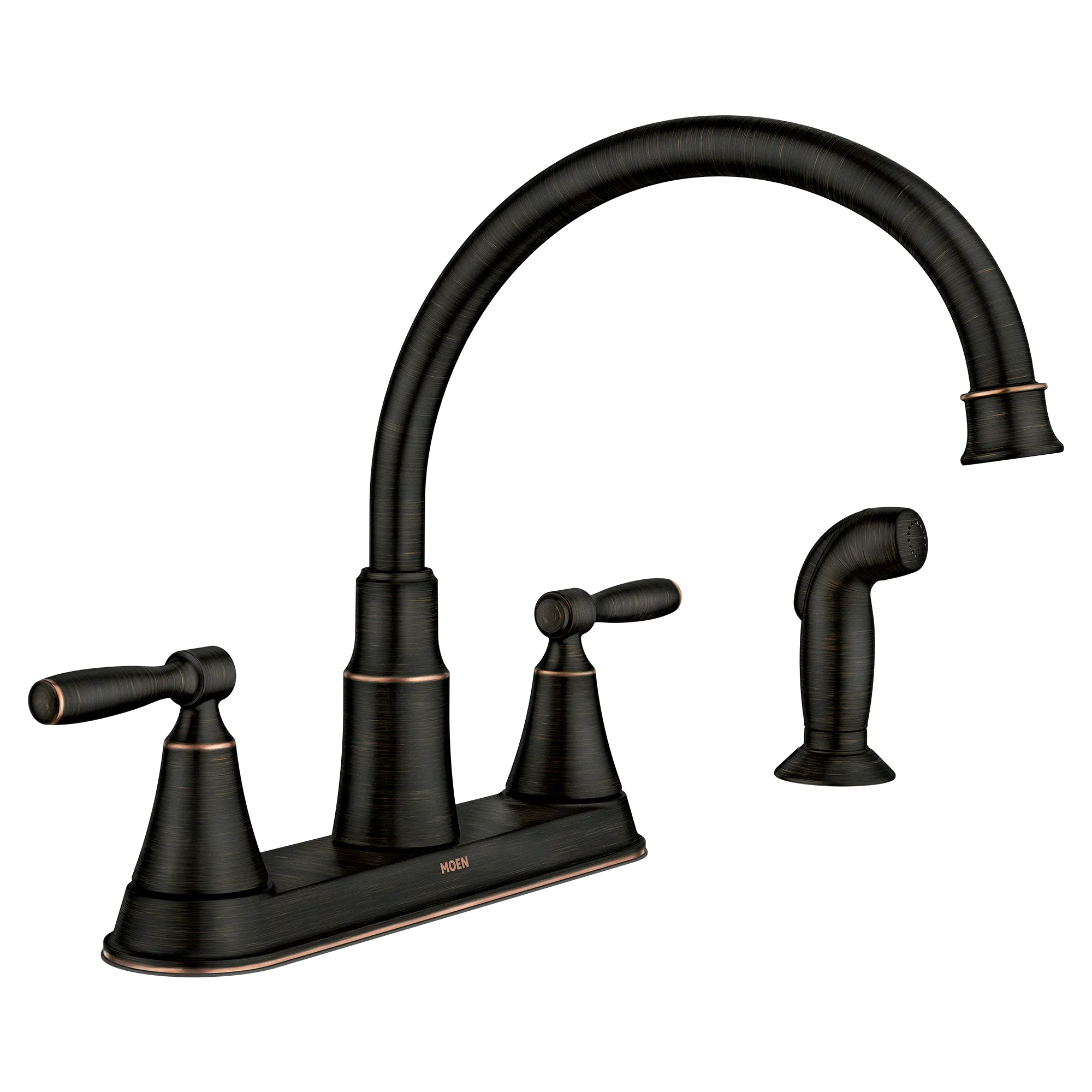 Hutchinson Two-Handle High Arc Kitchen Faucet - Image 12