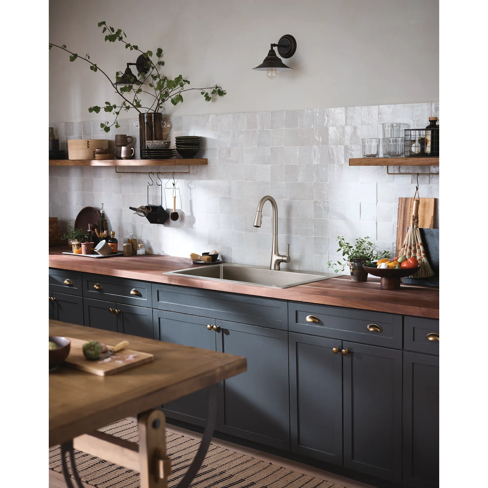 Mikah One-Handle High Arc Pulldown Kitchen Faucet - Image 11