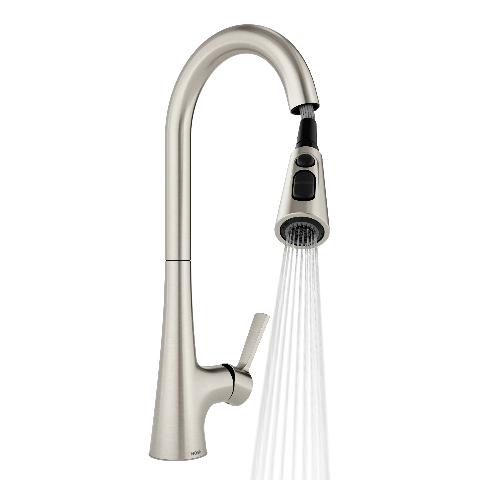 Mikah One-Handle High Arc Pulldown Kitchen Faucet - Image 16