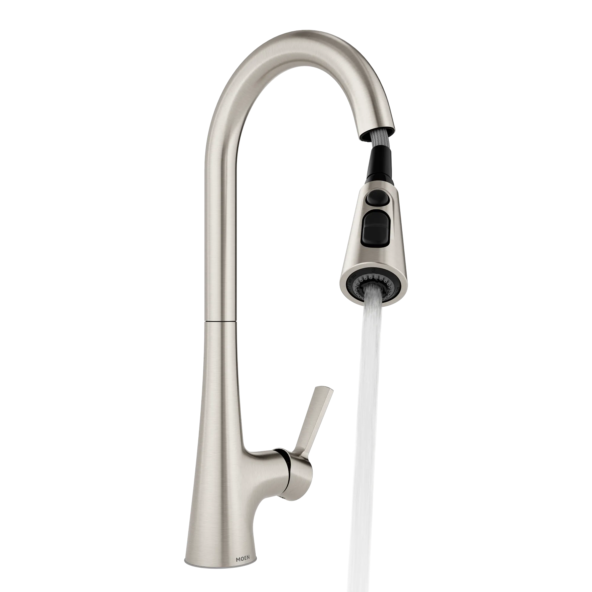 Mikah One-Handle High Arc Pulldown Kitchen Faucet - Image 18