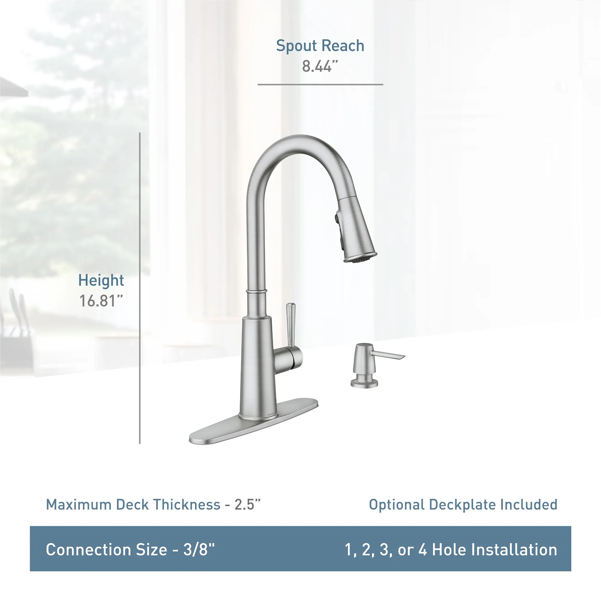 Fenn Pulldown Kitchen Faucet - Image 14