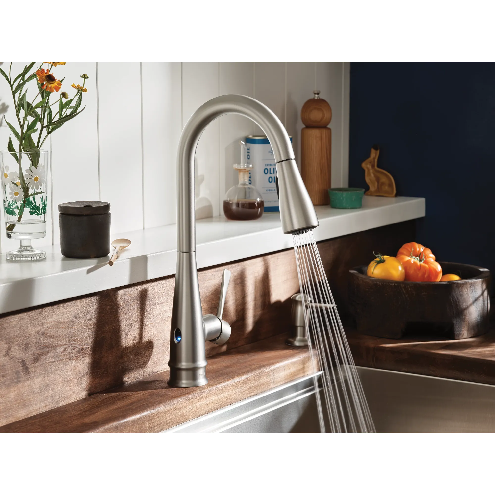 Birchfield MotionSense Wave One-Handle Pulldown Touchless Kitchen Faucet - Image 2