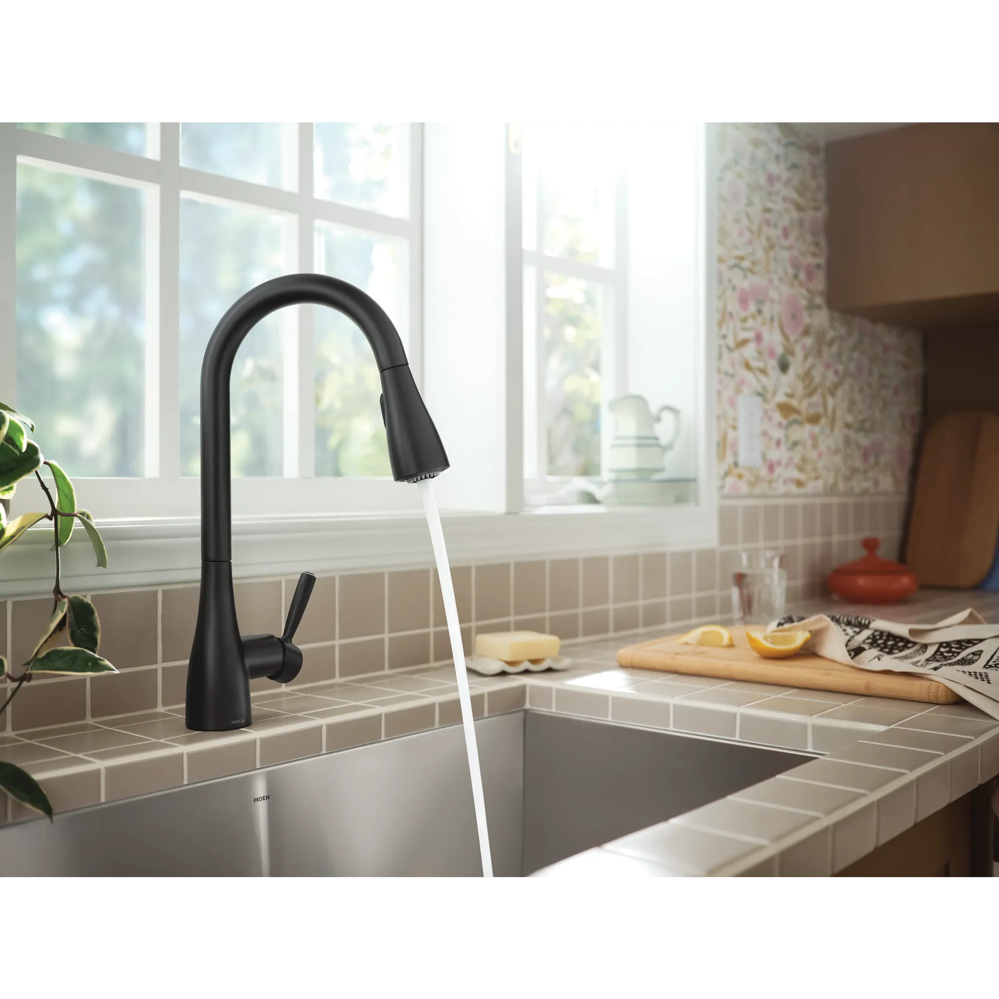 Doherty Chrome kitchen faucet - Image 3