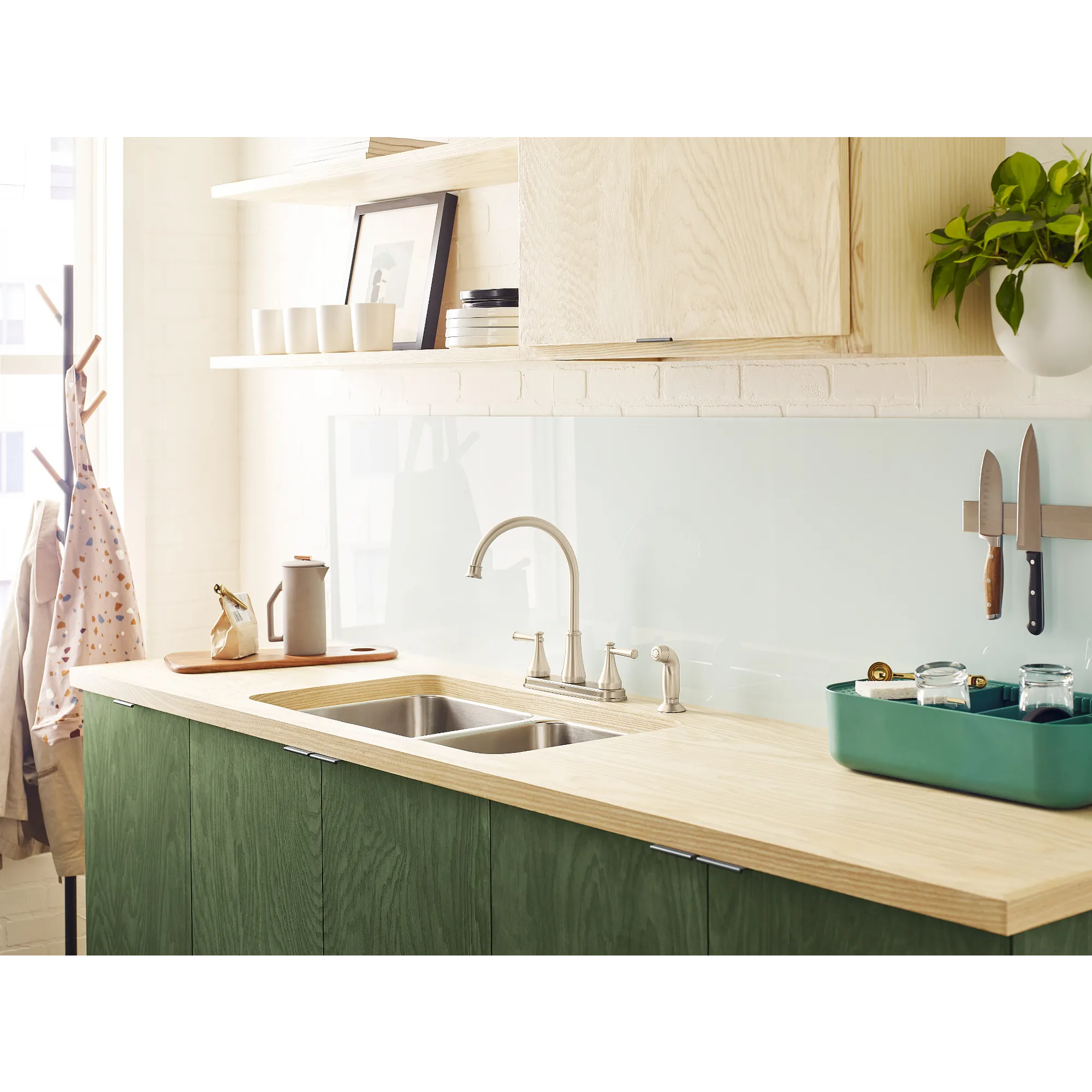 Stevie Two-handle High Arc Kitchen Faucet