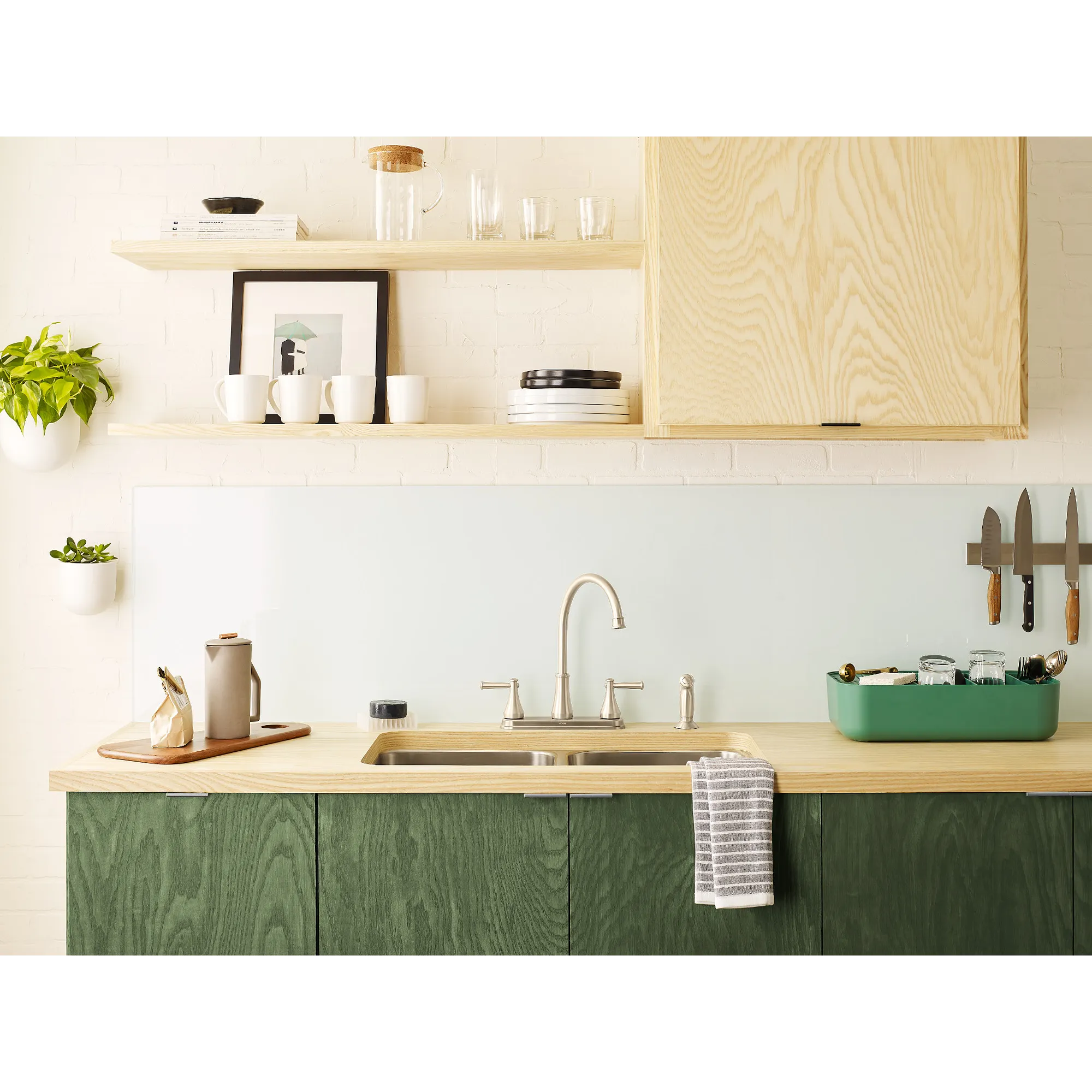 Stevie Two-handle High Arc Kitchen Faucet - Image 2