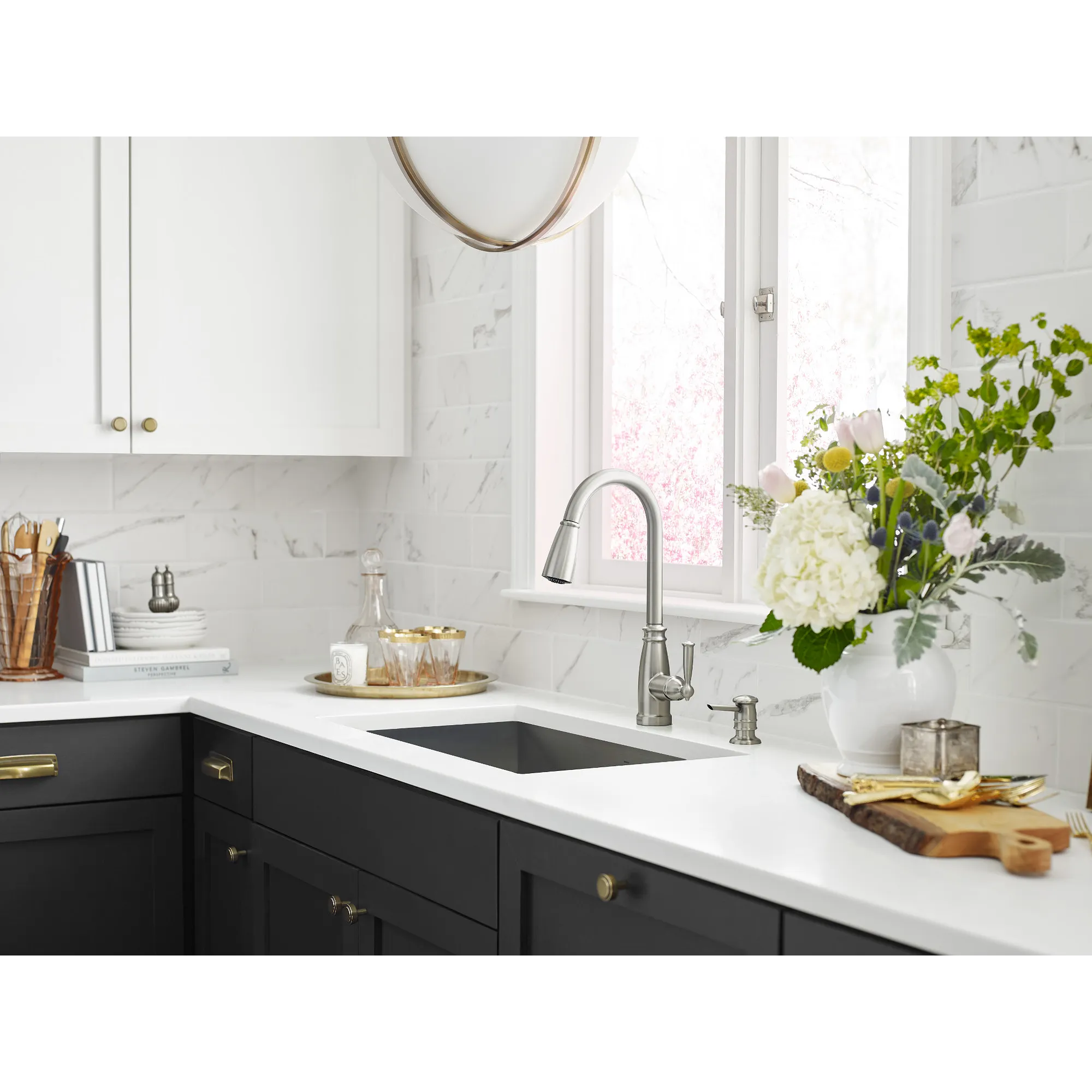 Morado One-Handle High Arc Pulldown Kitchen Faucet - Image 12
