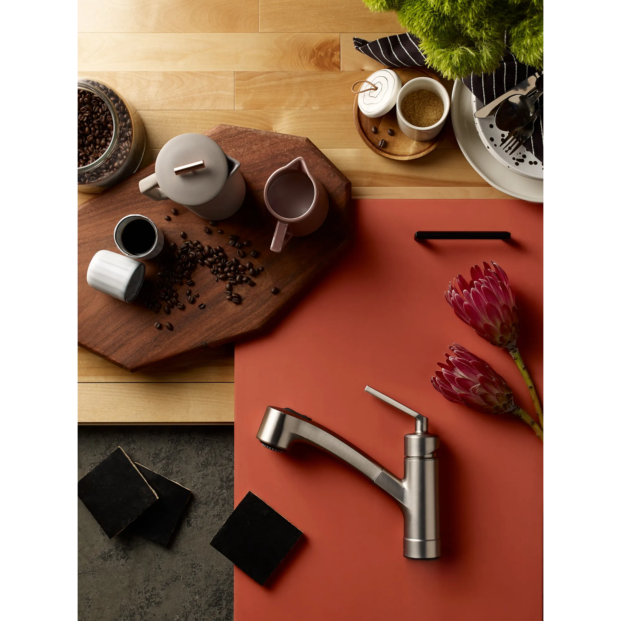 Shaye Spot Resist Stainless One-Handle Kitchen Faucet - Image 2