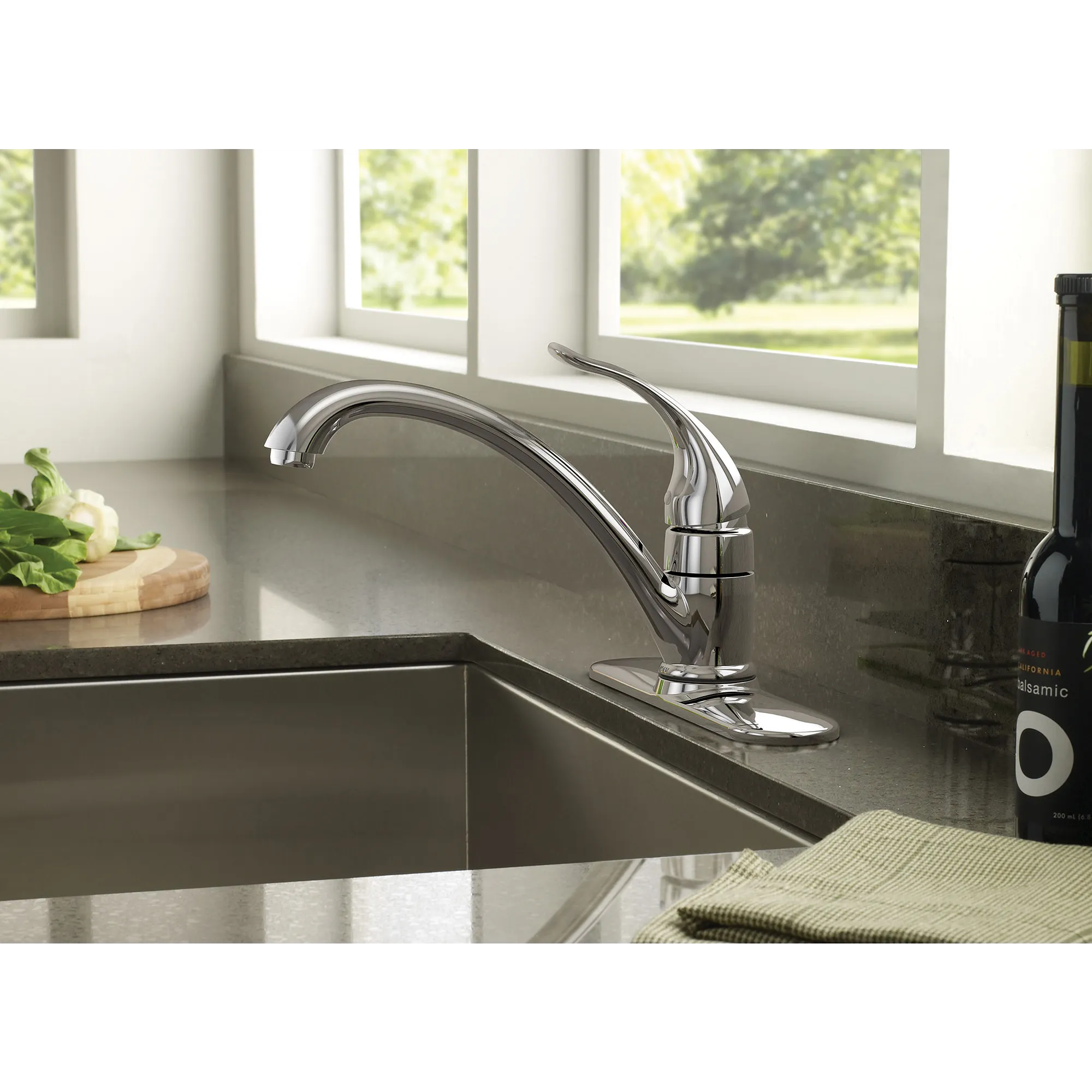 Torrance Chrome one-handle kitchen faucet