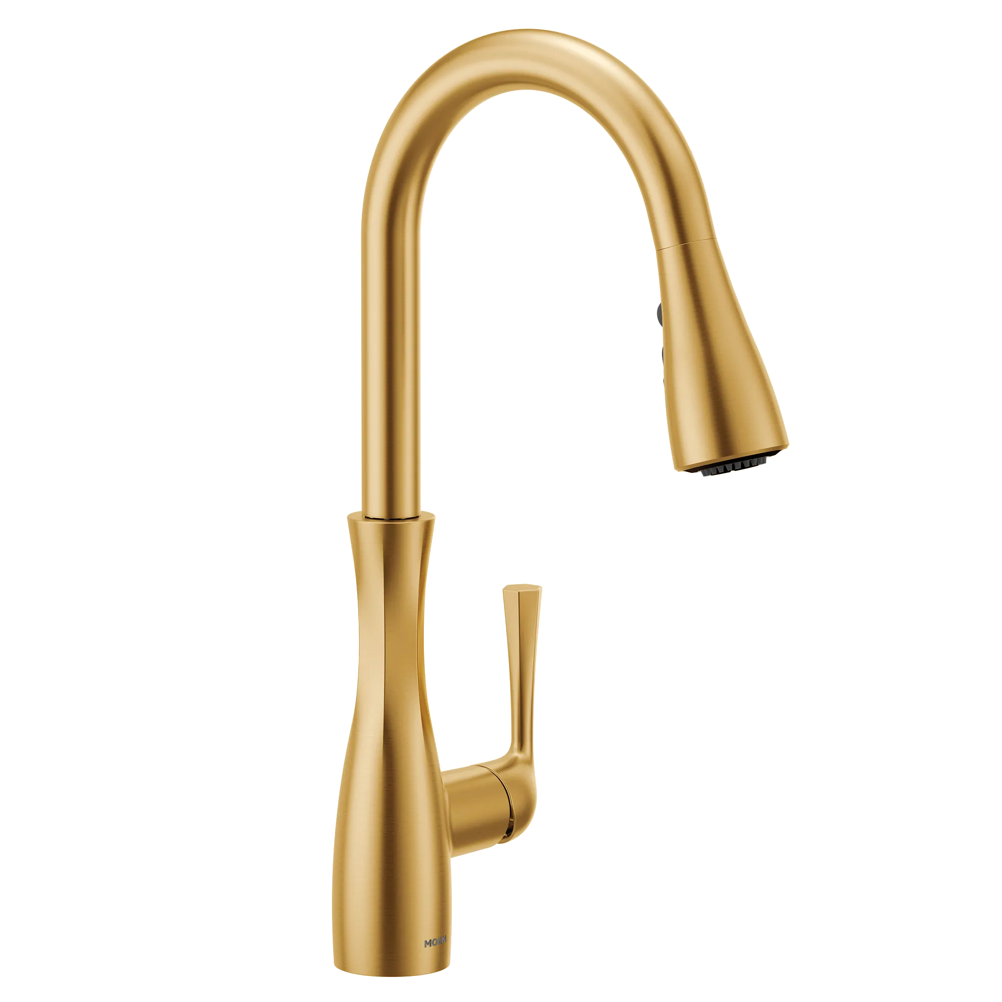 Arlia Chrome one-handle high arc pulldown kitchen faucet - Image 47