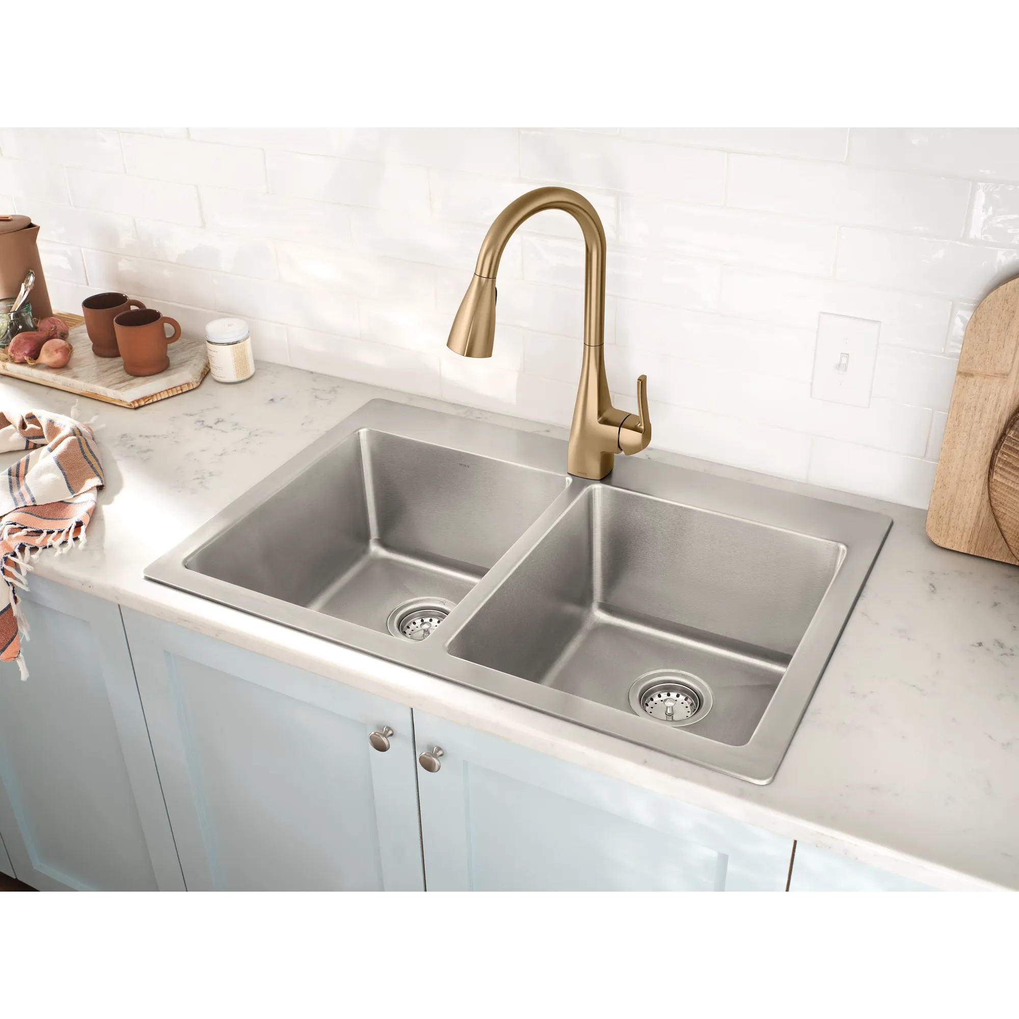 Kiran One-handle High Arc Pulldown Kitchen Faucet - Image 44