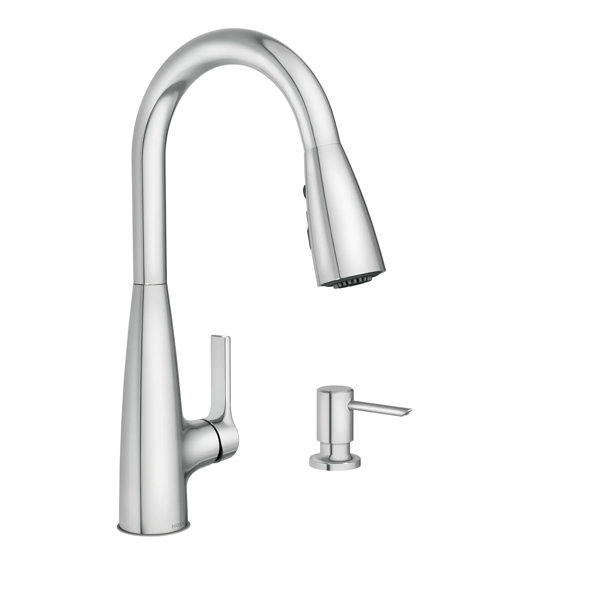 Haelyn One-Handle High Arc Pulldown Kitchen Faucet - Image 12