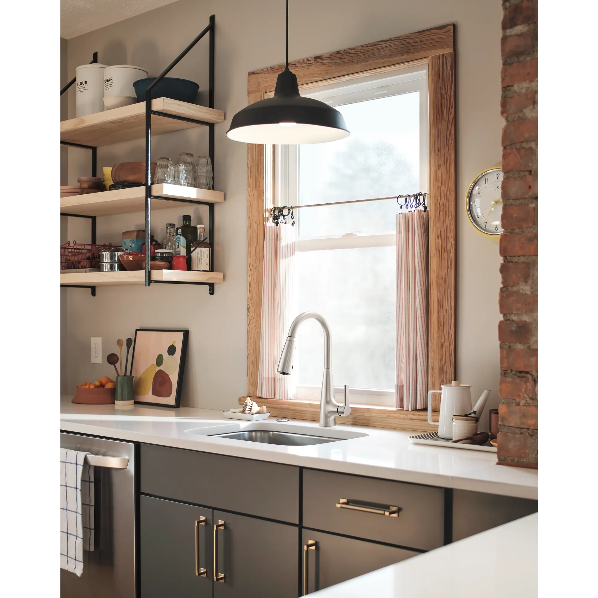 Haelyn One-Handle High Arc Pulldown Kitchen Faucet With ColorCue® - Image 19