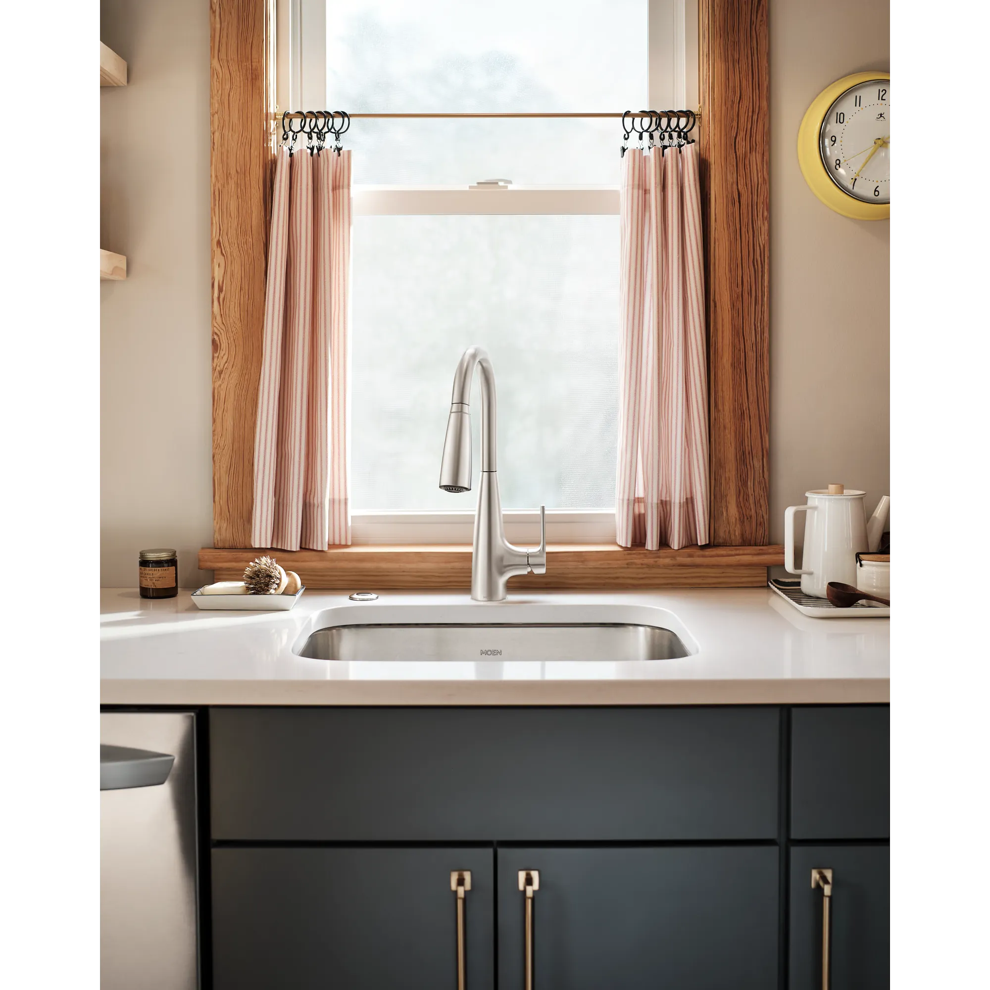 Haelyn One-Handle High Arc Pulldown Kitchen Faucet With ColorCue® - Image 20