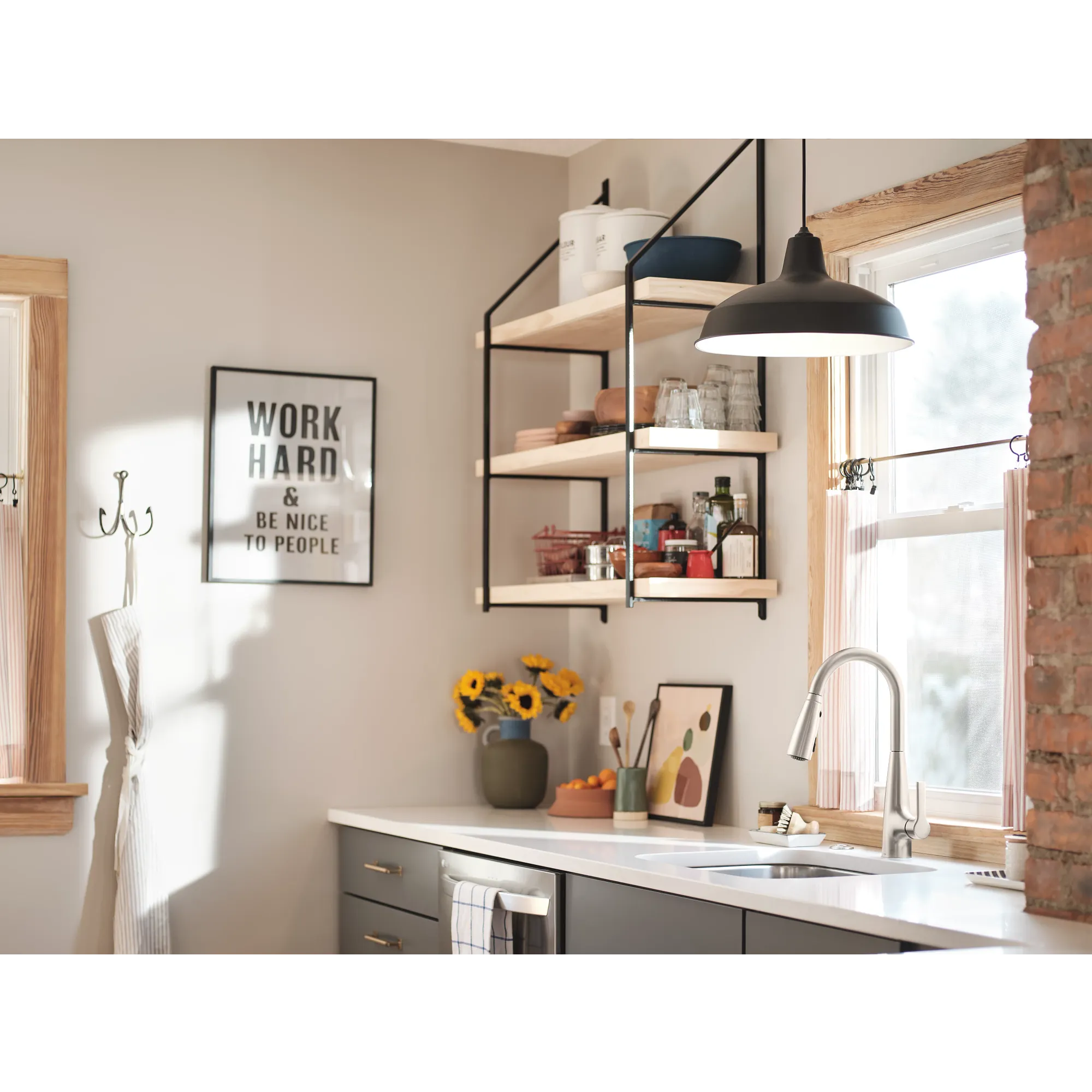 Haelyn One-Handle High Arc Pulldown Kitchen Faucet With ColorCue® - Image 22