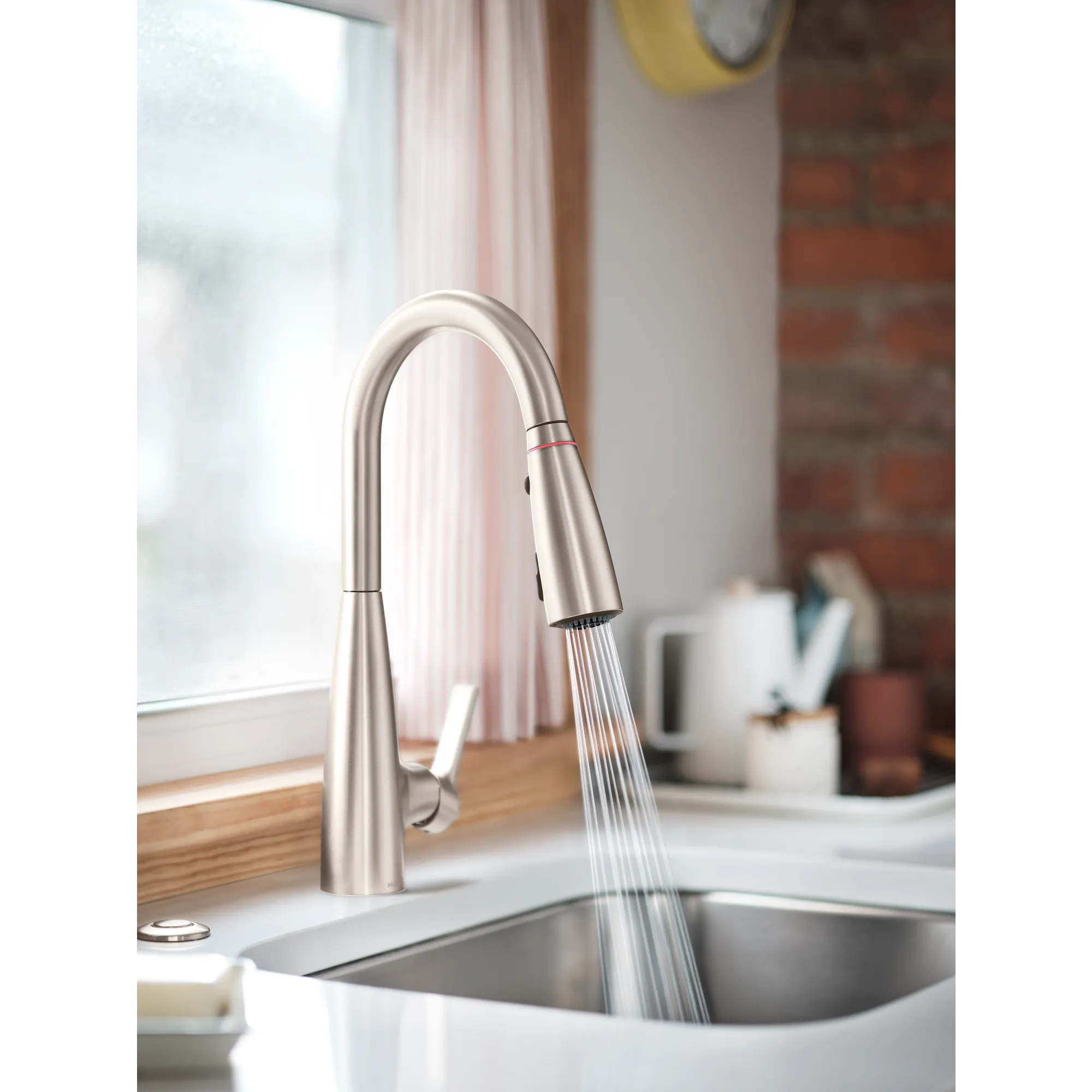 Haelyn One-Handle High Arc Pulldown Kitchen Faucet With ColorCue® - Image 24