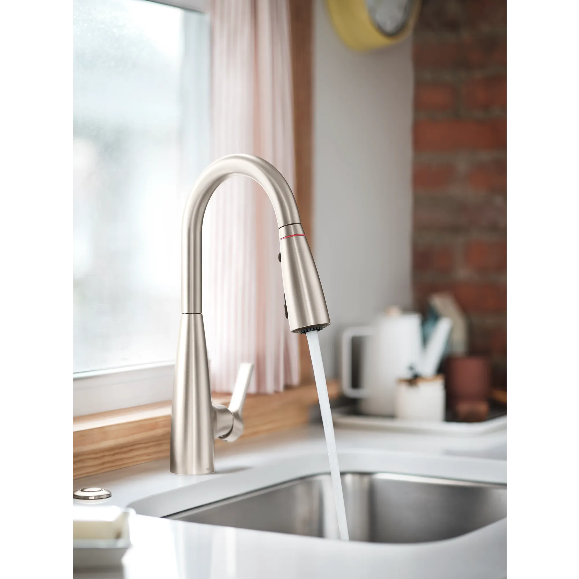 Haelyn One-Handle High Arc Pulldown Kitchen Faucet With ColorCue® - Image 25