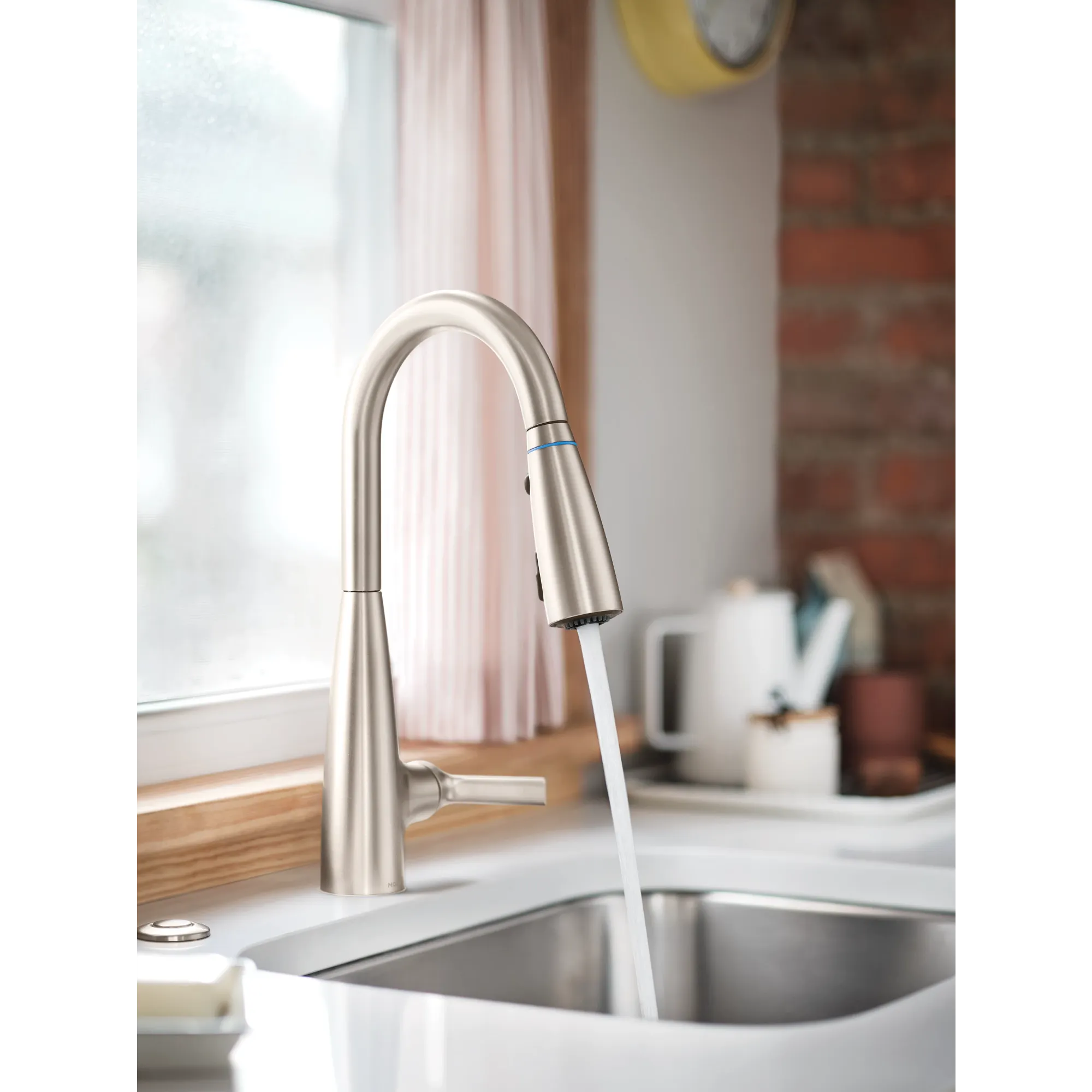 Haelyn One-Handle High Arc Pulldown Kitchen Faucet With ColorCue® - Image 26