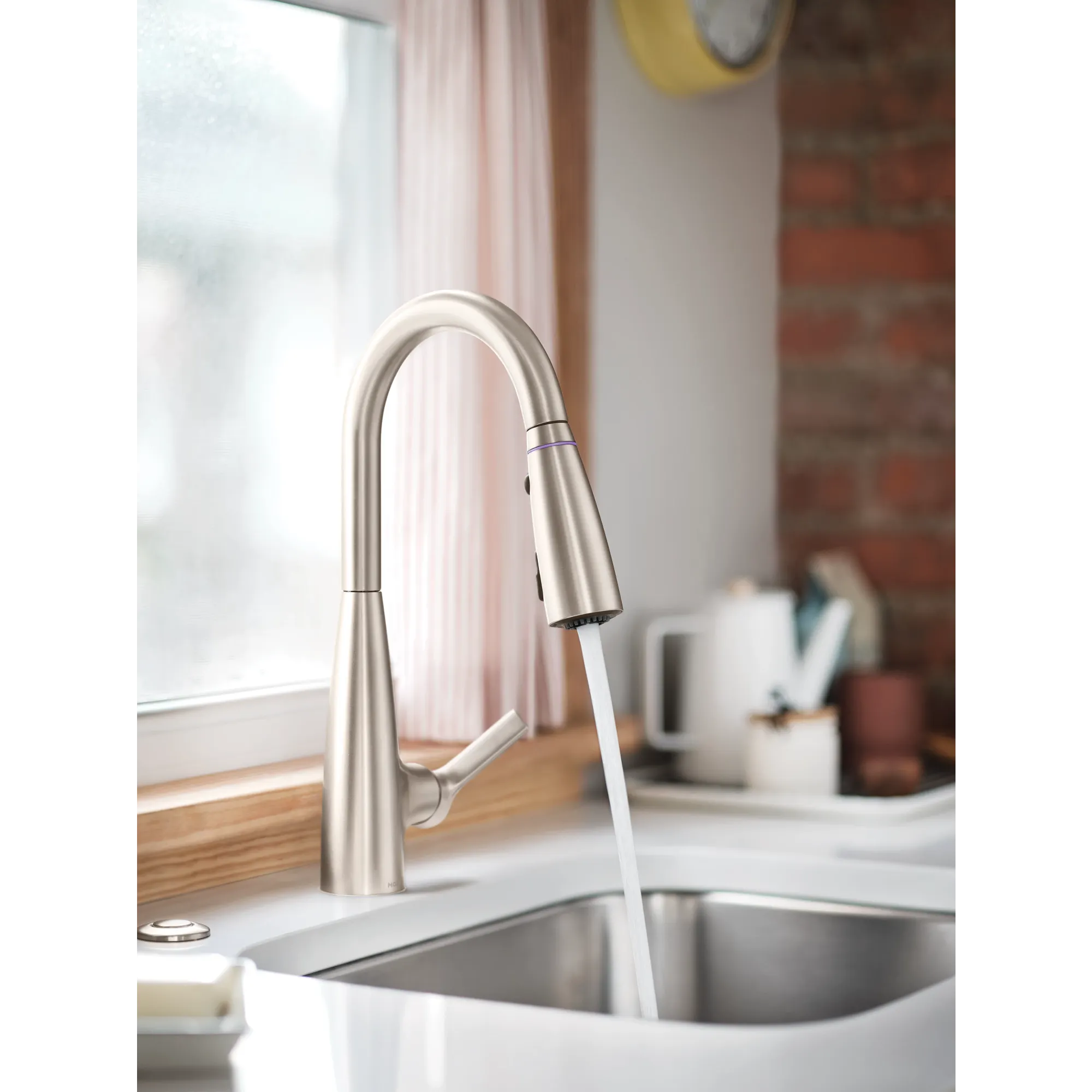 Haelyn One-Handle High Arc Pulldown Kitchen Faucet With ColorCue® - Image 28