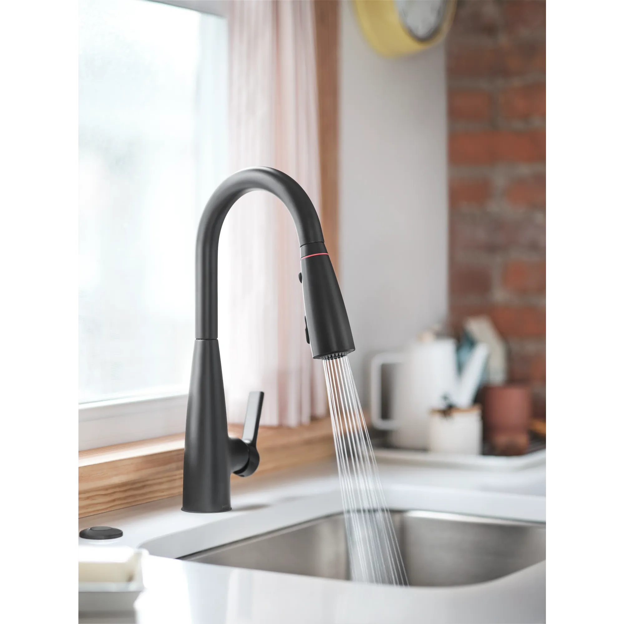 Haelyn One-Handle High Arc Pulldown Kitchen Faucet With ColorCue® - Image 6