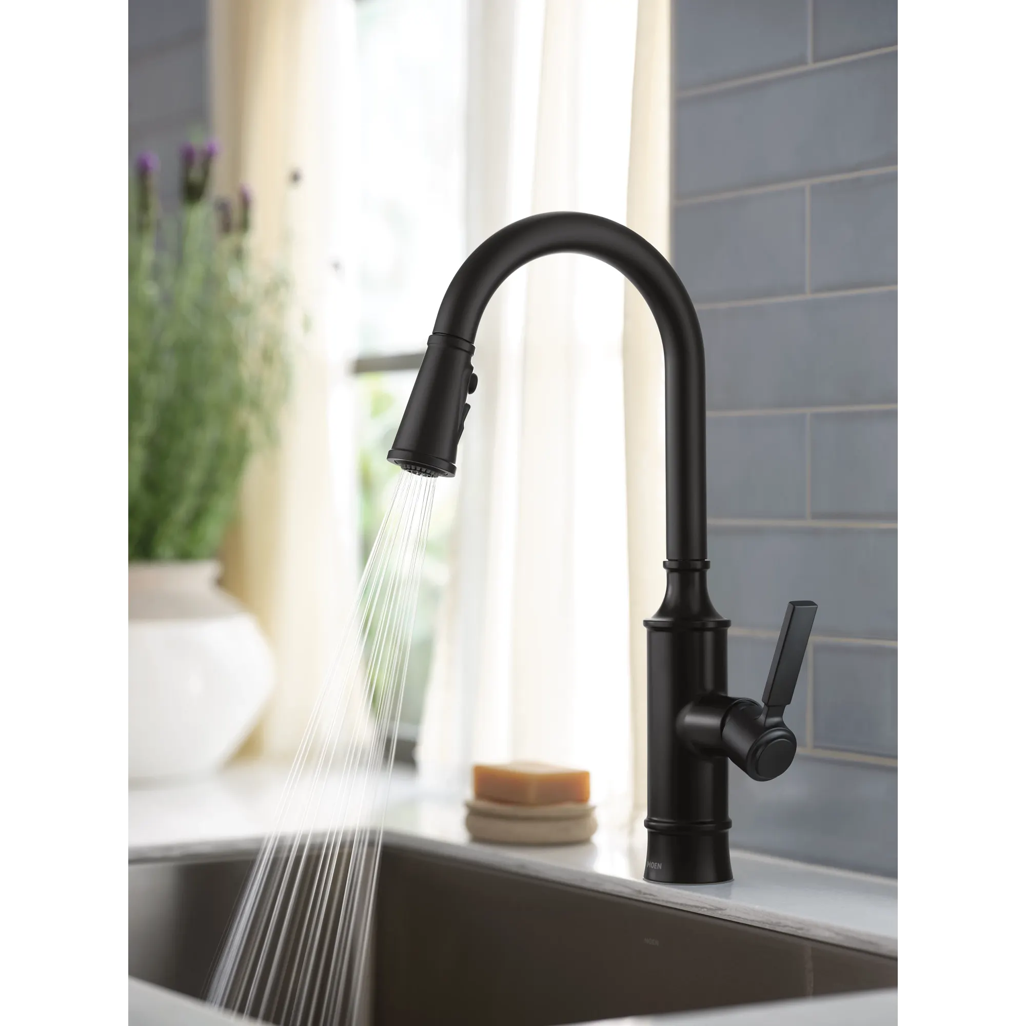 Gilden One-Handle High Arc Pulldown Kitchen Faucet - Image 20