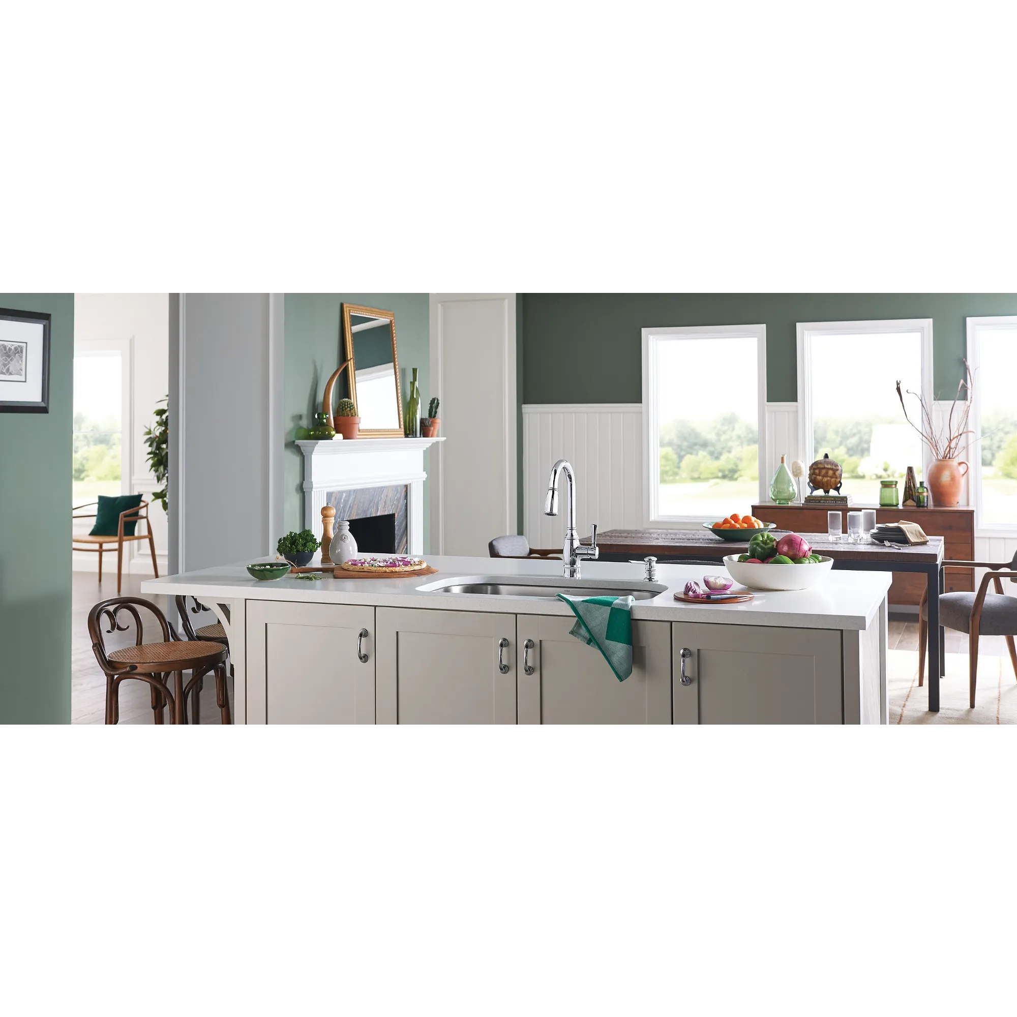 Noell One-Handle Pulldown Kitchen Faucet - Image 12
