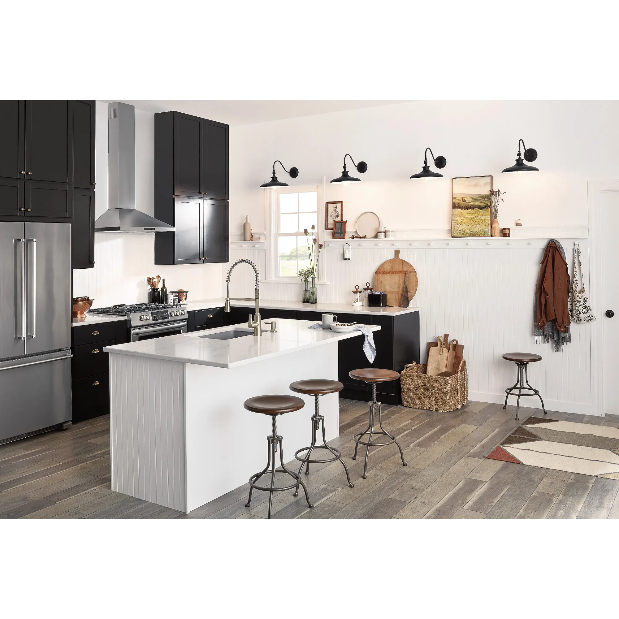Edwyn One-Handle Pre-Rinse Spring Pulldown Kitchen Faucet - Image 23