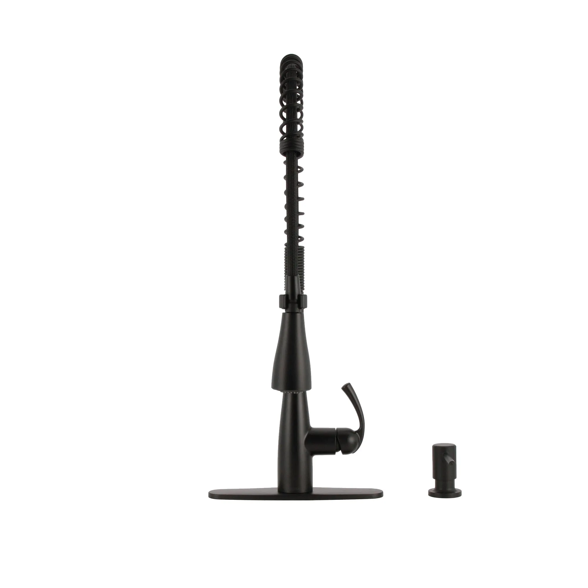 Essie One-Handle High Arc Pre-Rinse Spring Pulldown Kitchen Faucet - Image 12
