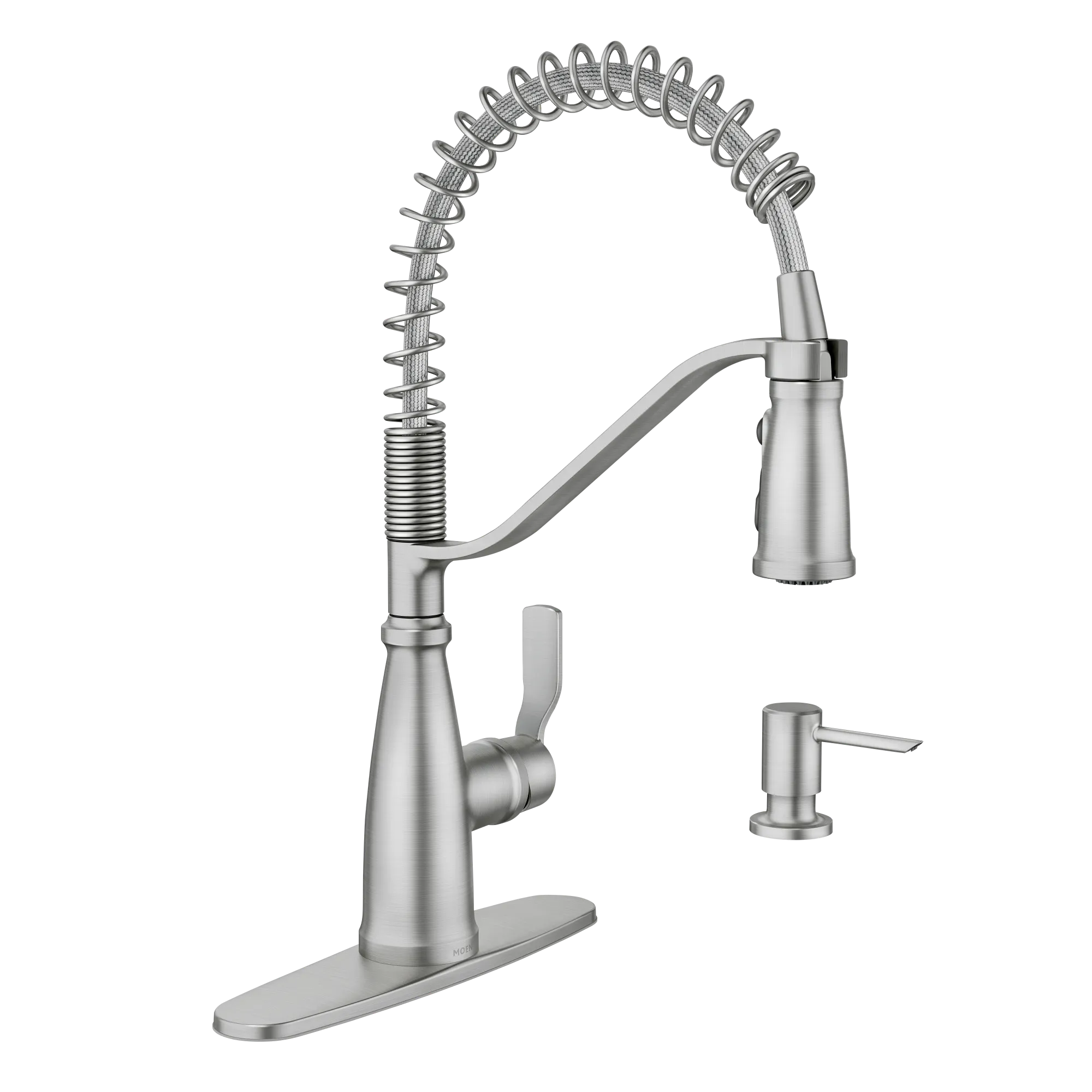 Nolia One-Handle Pre-Rinse Spring Pulldown Kitchen Faucet - Image 33