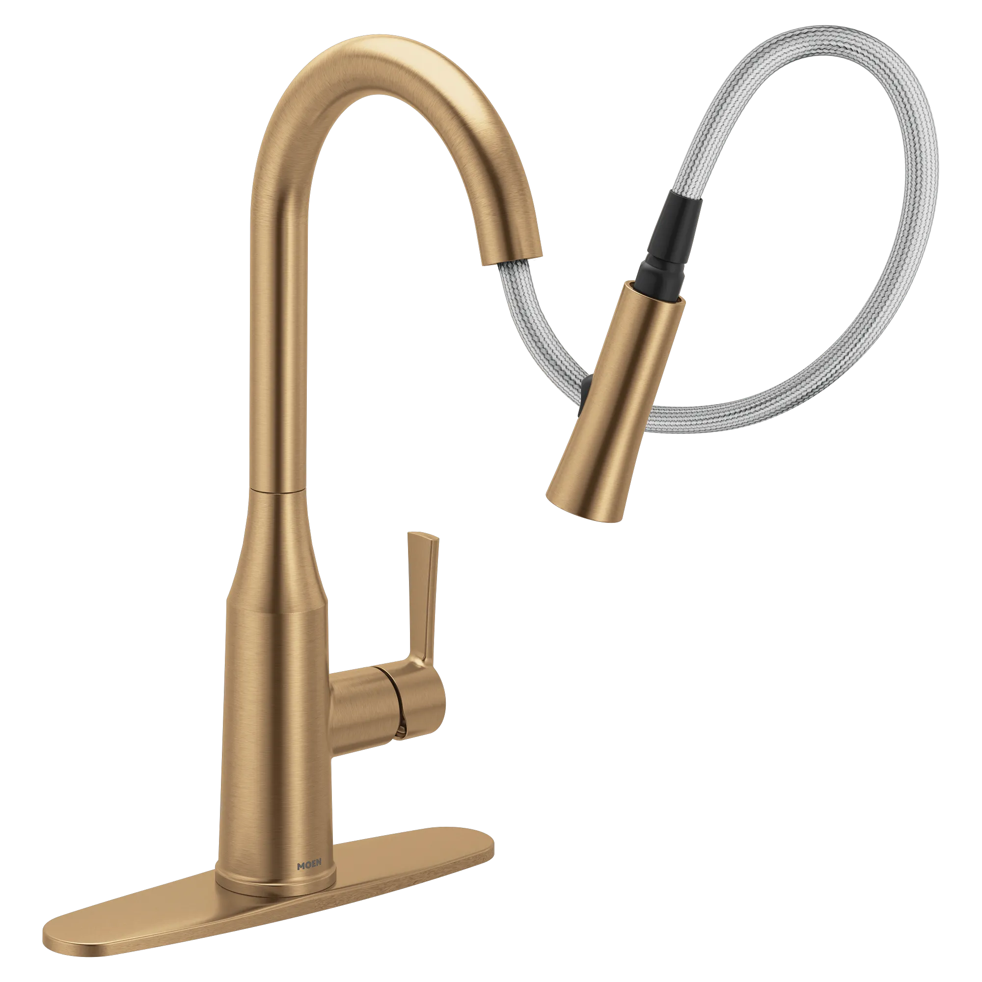 Skiles One-Handle Pulldown Kitchen Faucet with Swivel Control - Image 45