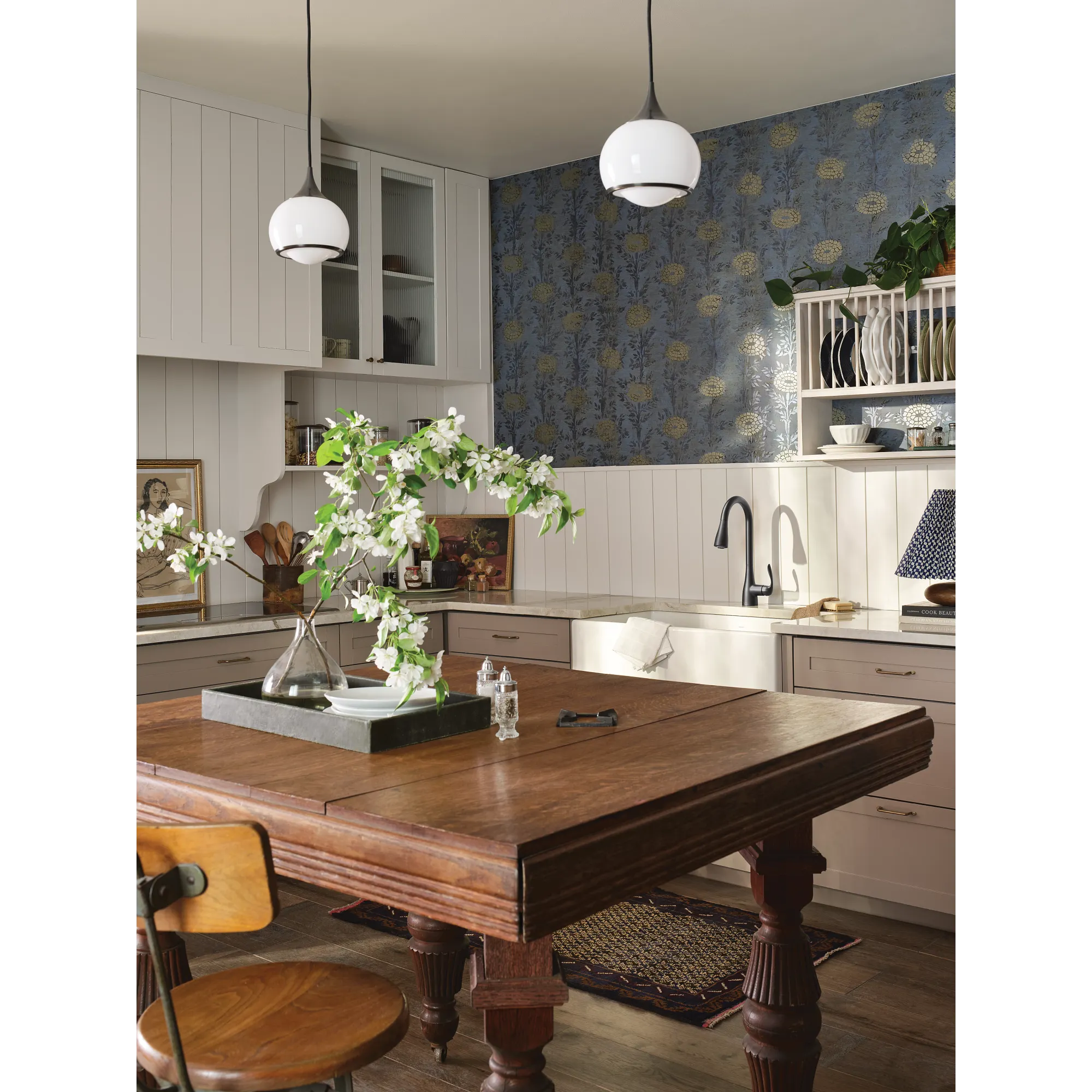 Georgene One-Handle High Arc Pulldown Kitchen Faucet - Image 16