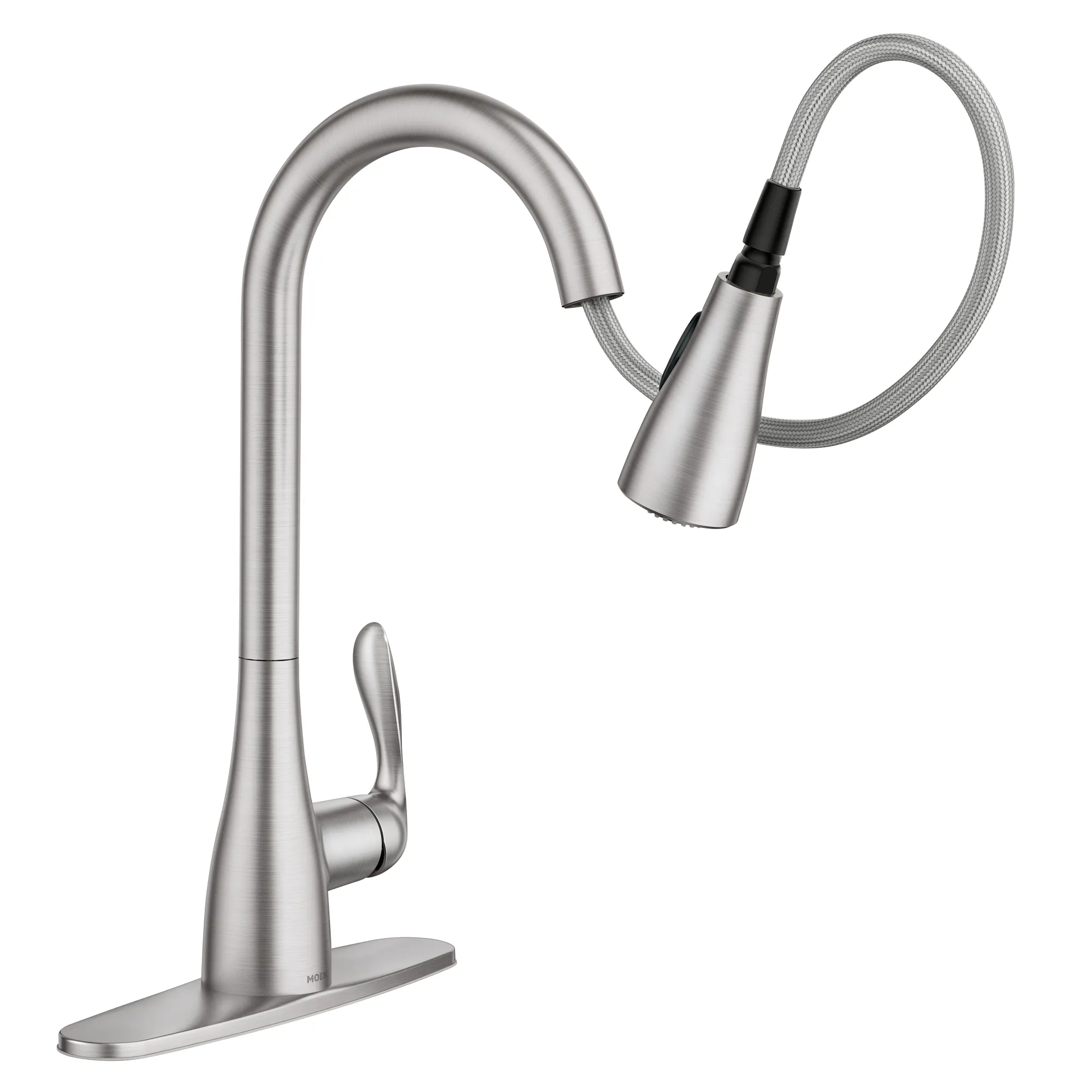 Georgene One-Handle High Arc Pulldown Kitchen Faucet - Image 25