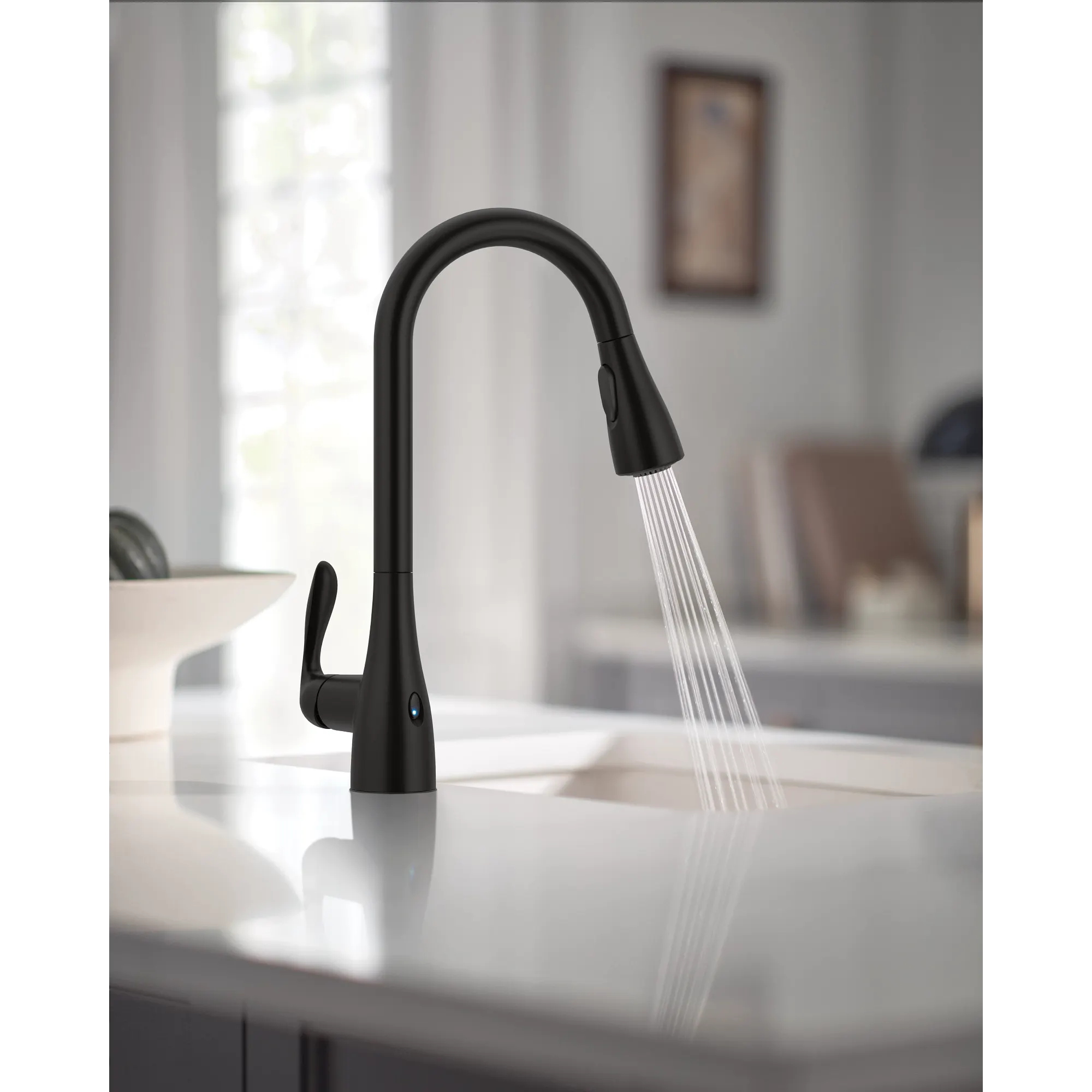 Georgene MotionSense Wave One-Handle Pulldown Touchless Kitchen Faucet - Image 5