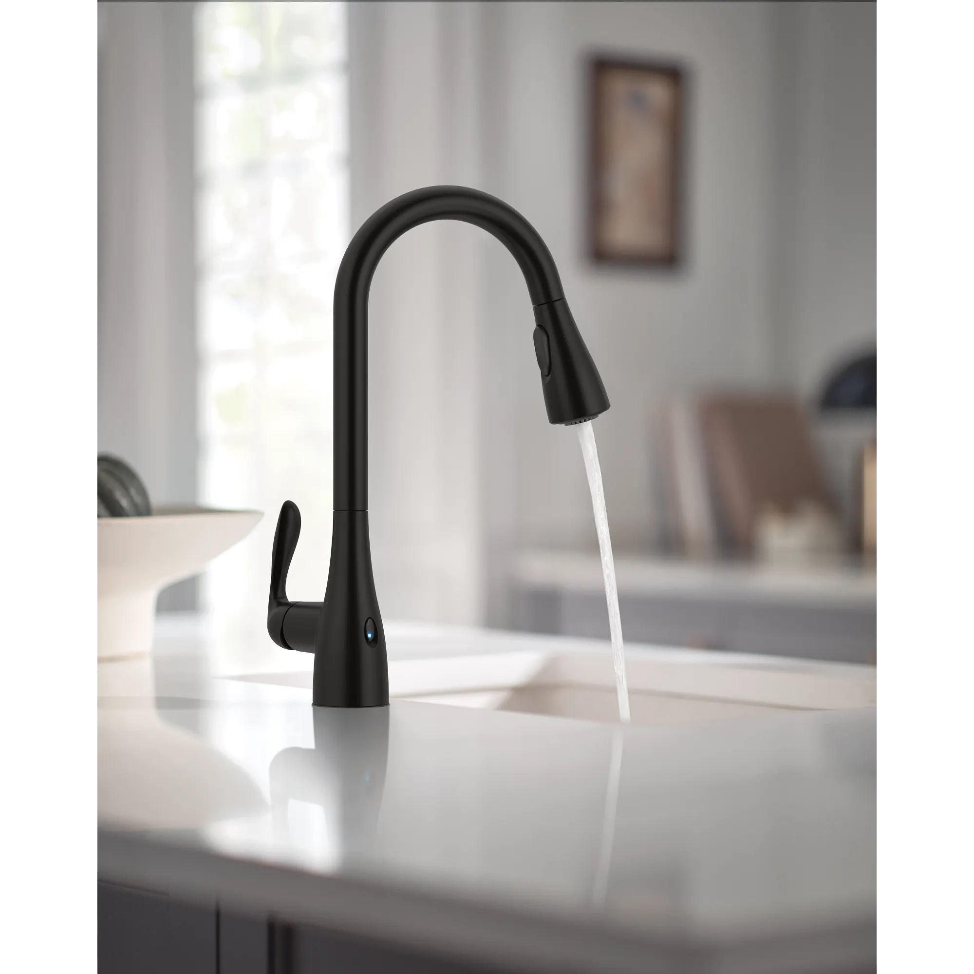 Georgene MotionSense Wave One-Handle Pulldown Touchless Kitchen Faucet - Image 7