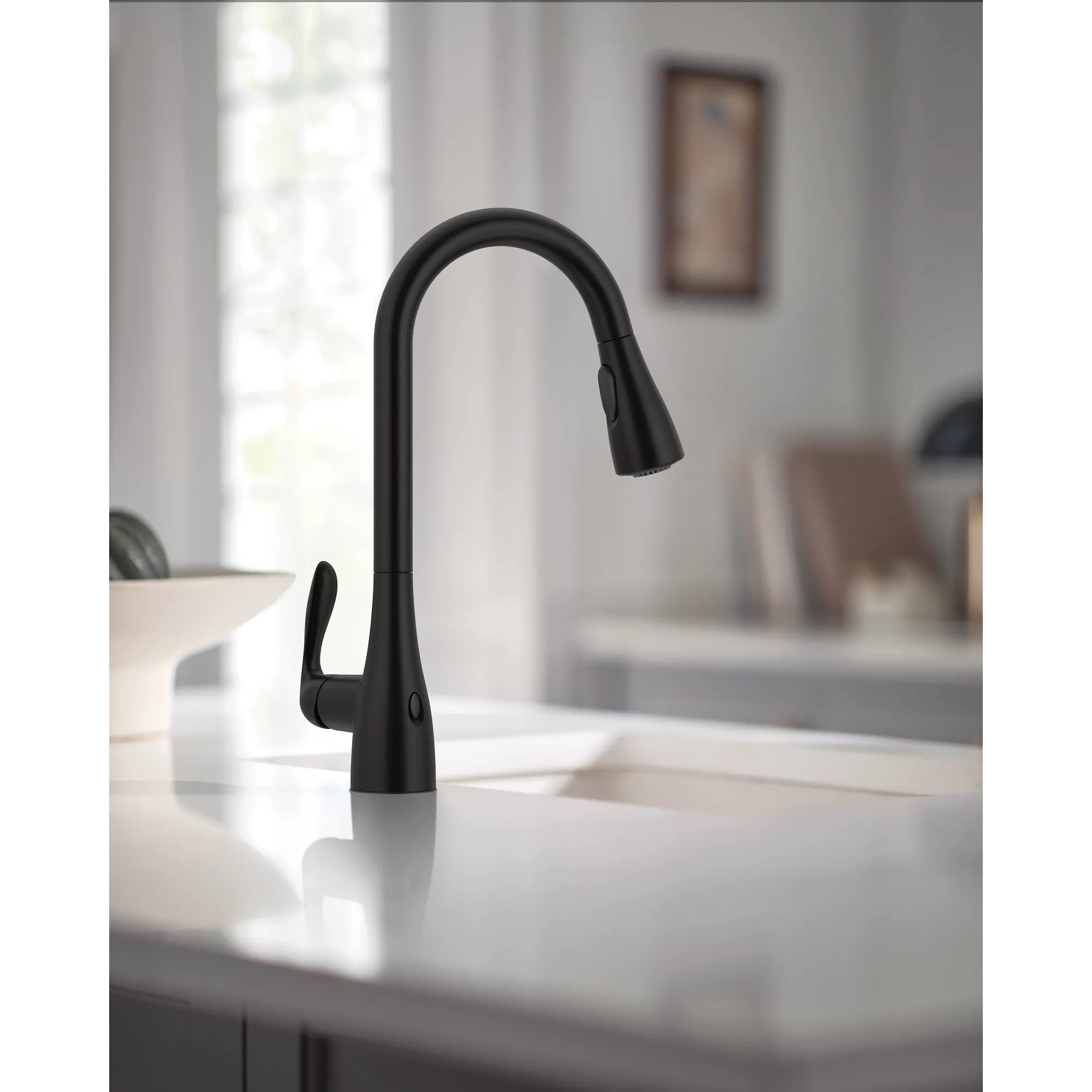 Georgene MotionSense Wave One-Handle Pulldown Touchless Kitchen Faucet - Image 8