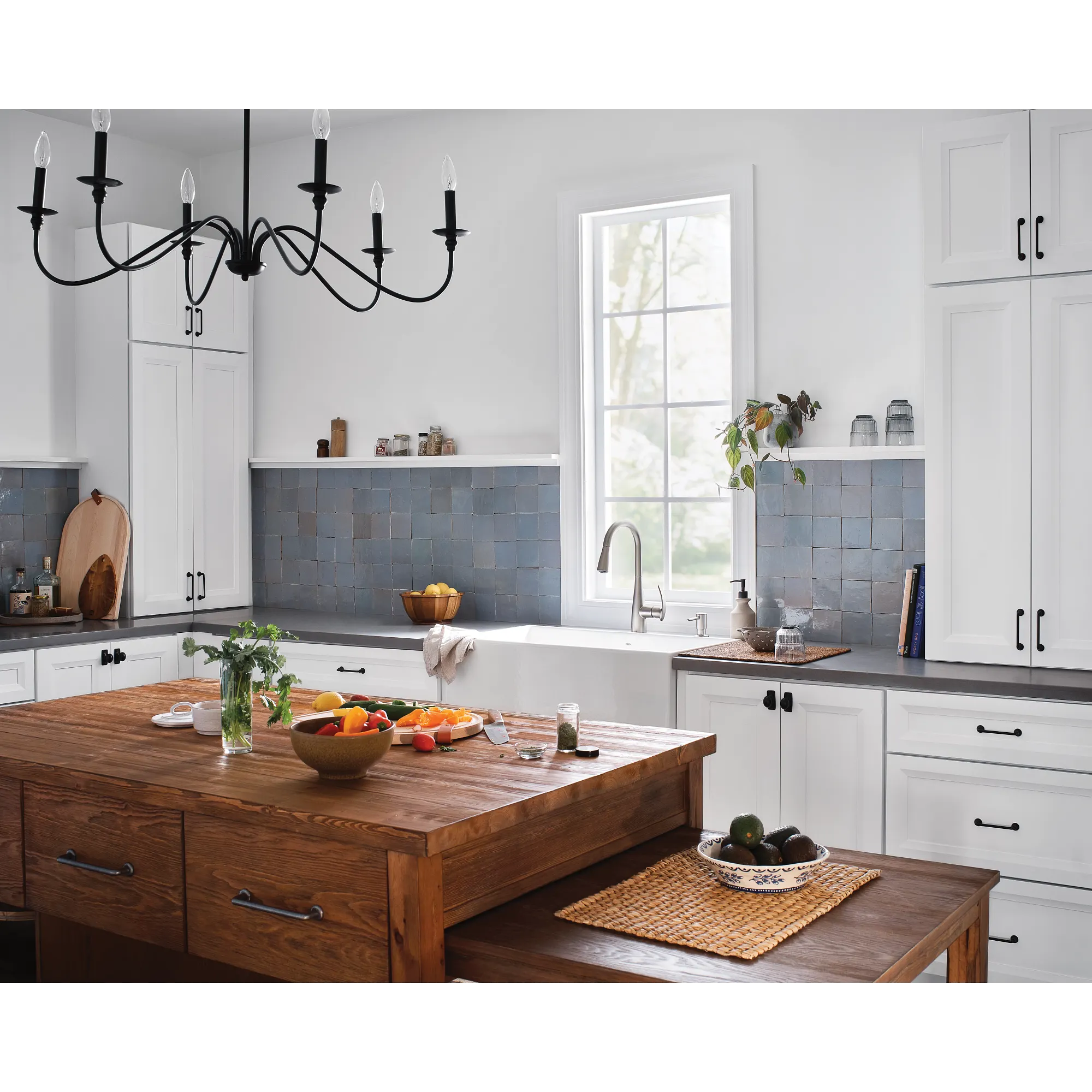 Reyes One-Handle High Arc Pulldown Kitchen Faucet - Image 28