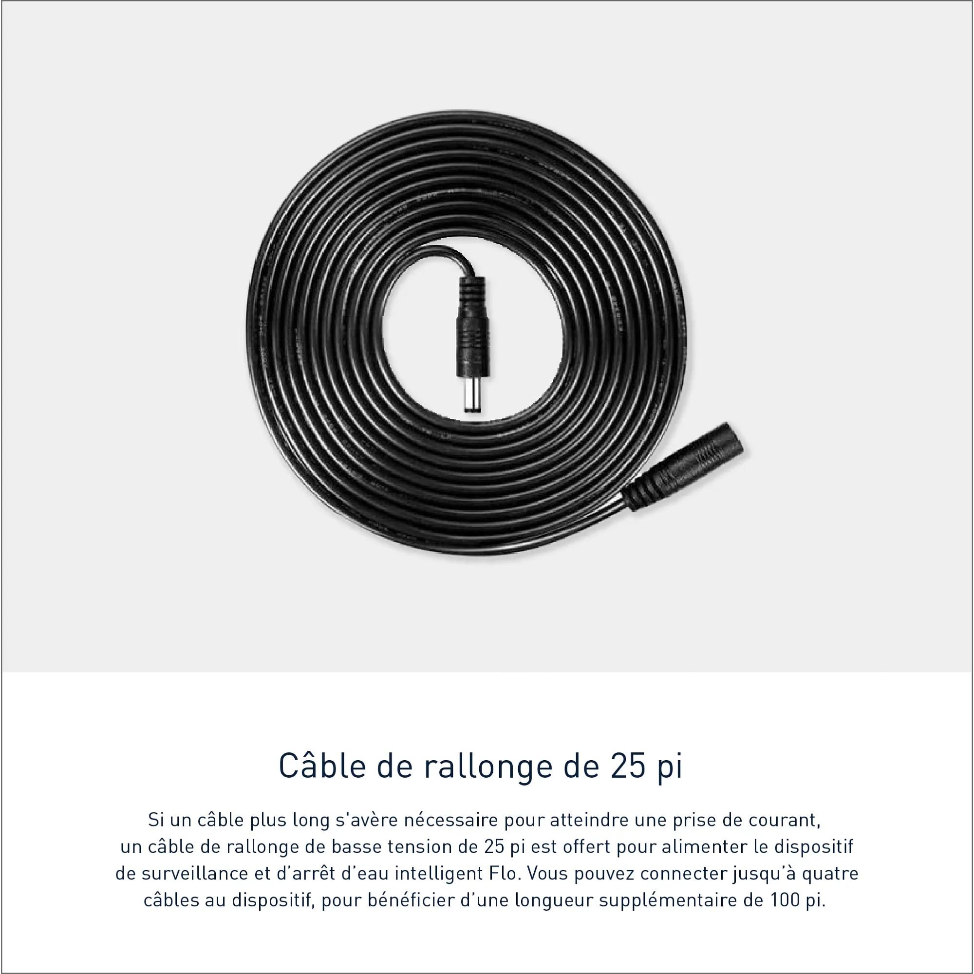 Flo Smart Water Monitor & Shutoff 25' Extension Cable - Image 7