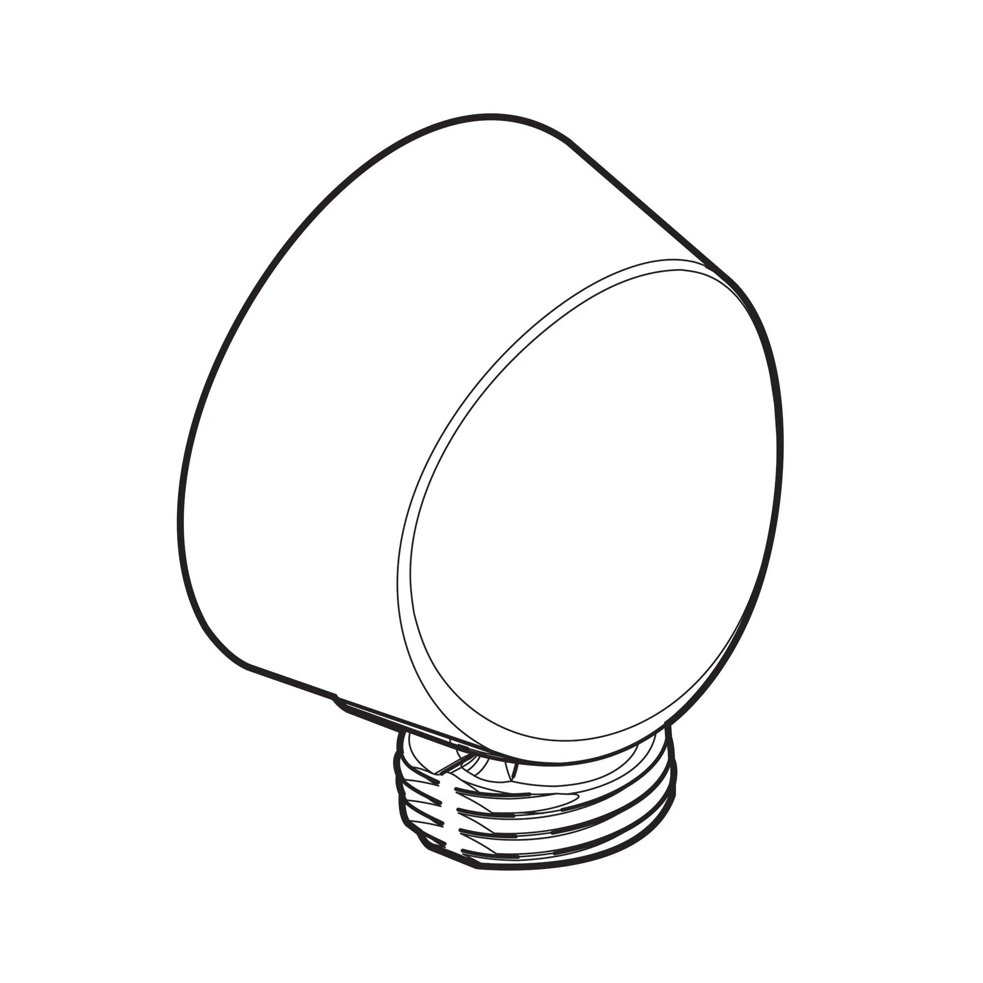 Moen Circular Drop Ell For Handheld Showerhead (2.4"l X 1.7"w X 2.5"h) - Image 18