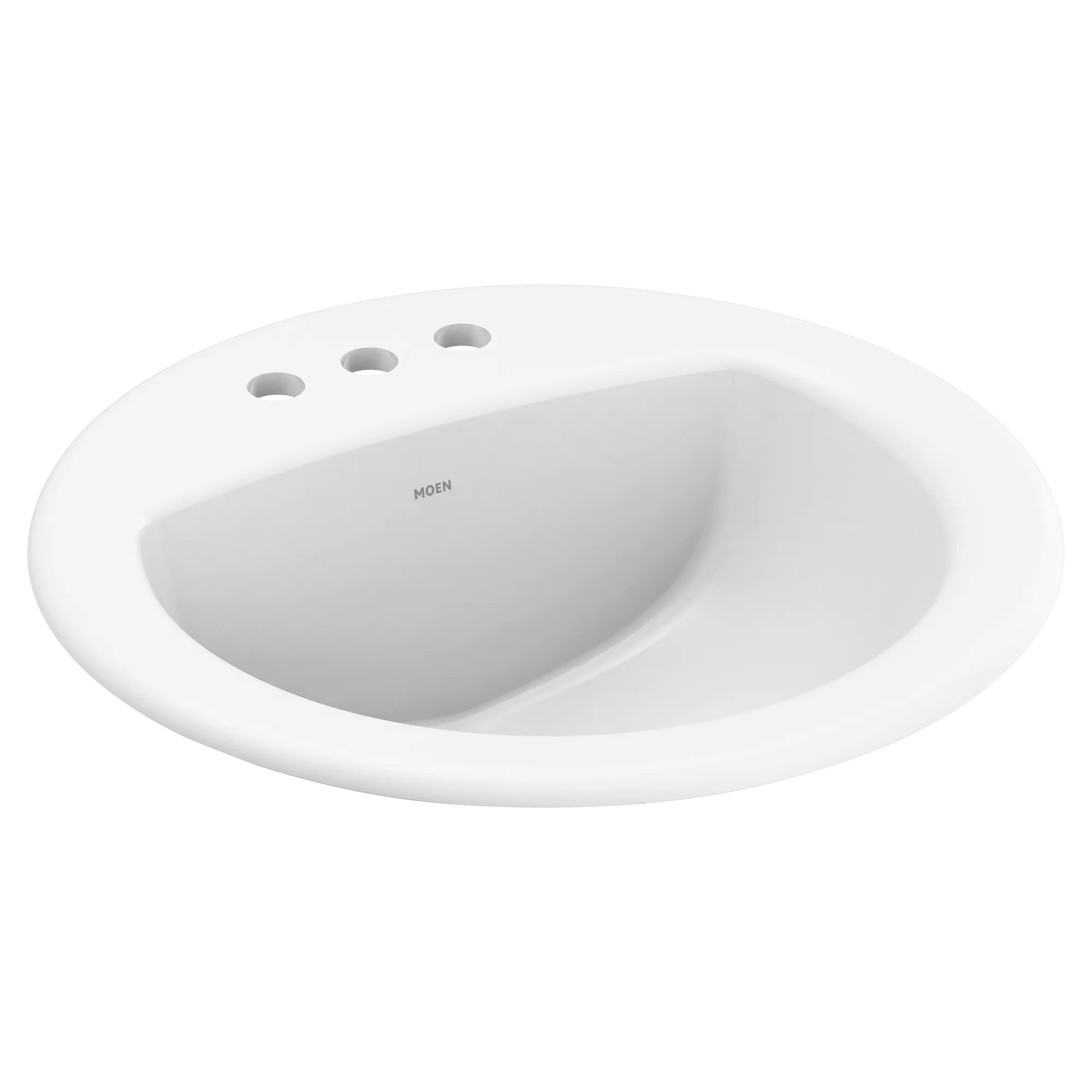 Moen Oval Drop-in Bathroom Sink - Image 3