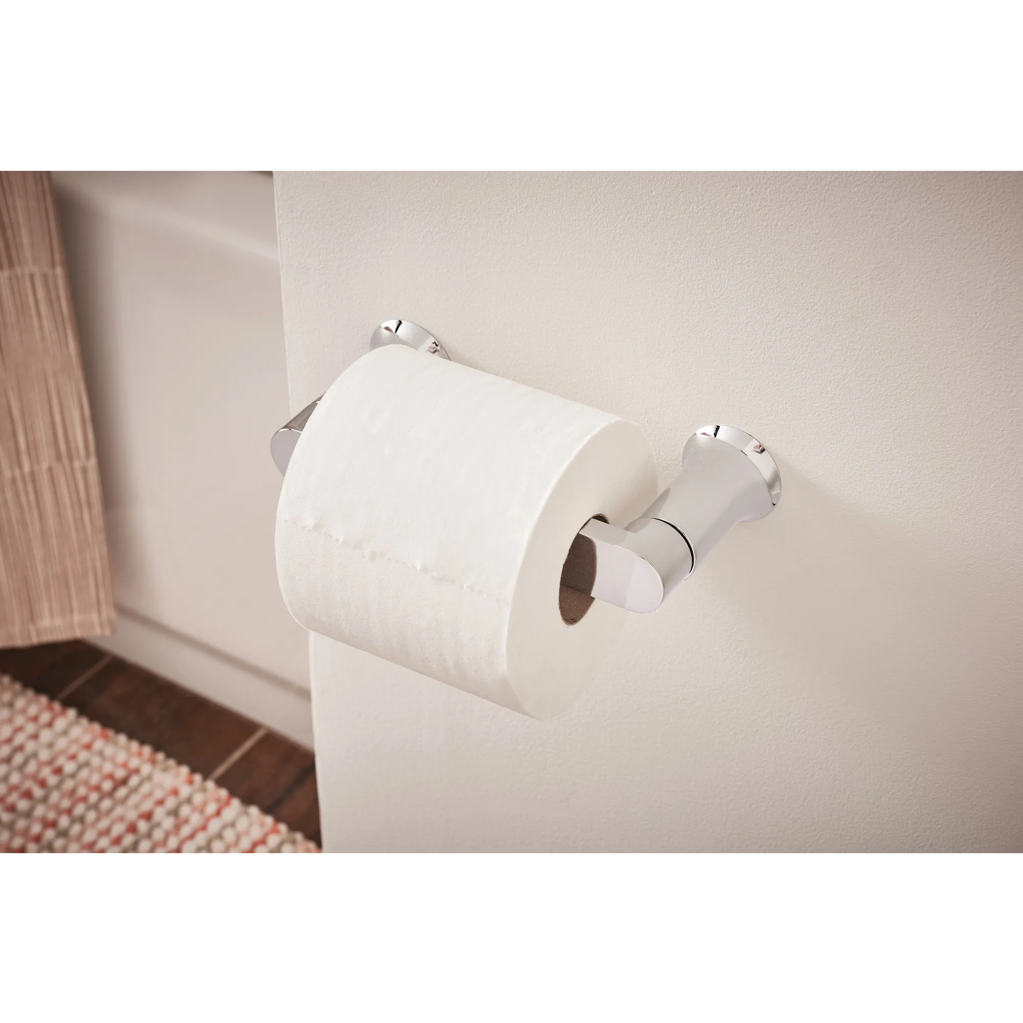 Genta LX Chrome Pivoting Toilet Paper Holder