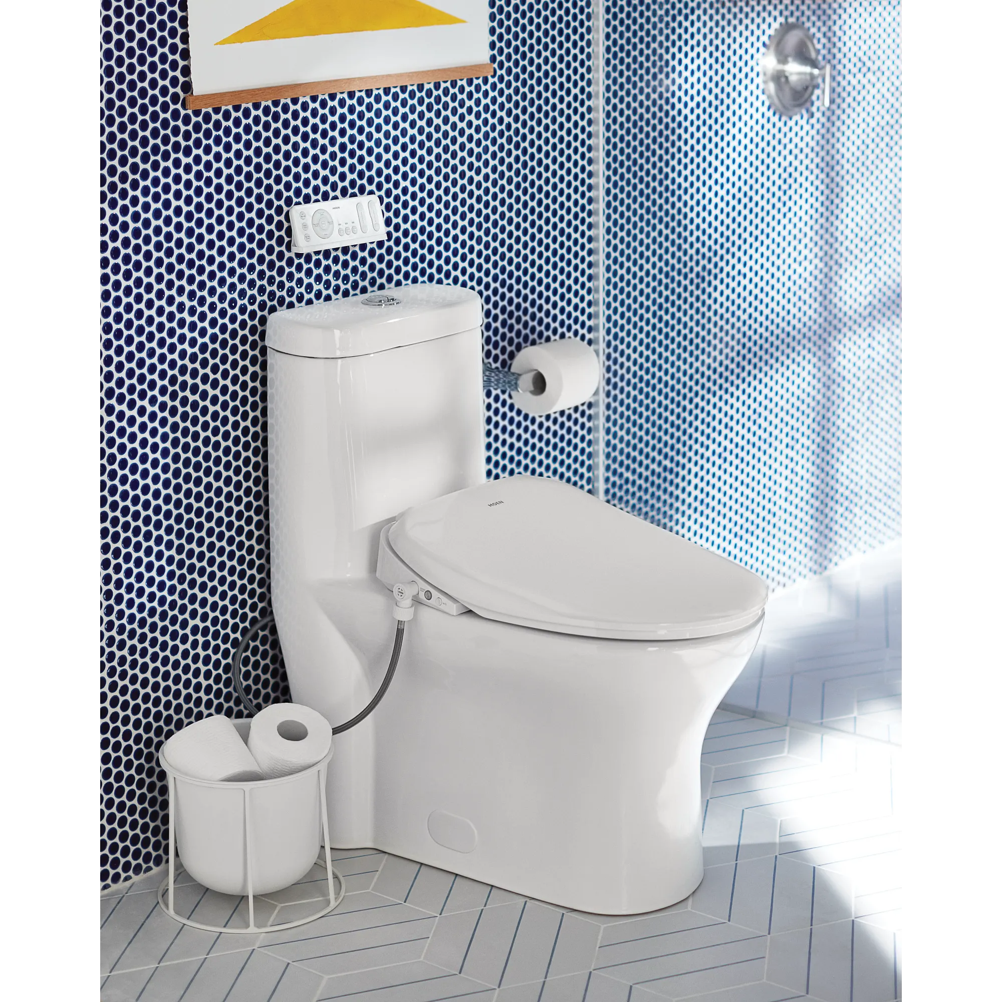 Genta LX Chrome Pivoting Toilet Paper Holder - Image 10