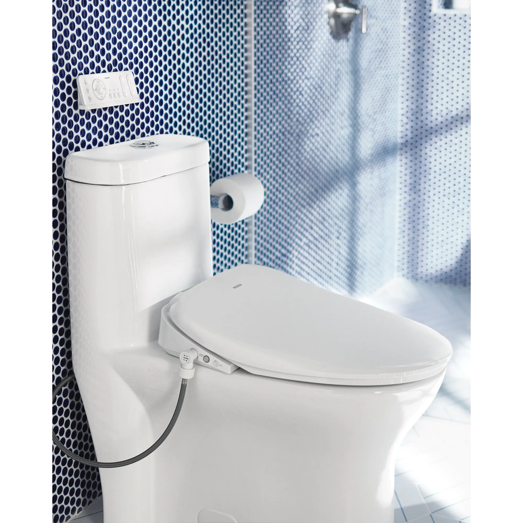 Genta LX Chrome Pivoting Toilet Paper Holder - Image 9