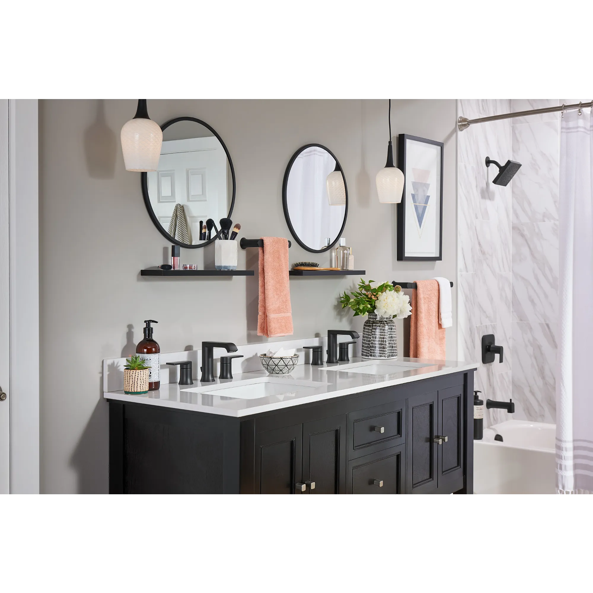 Genta LX Chrome Hand Towel Bar - Image 15