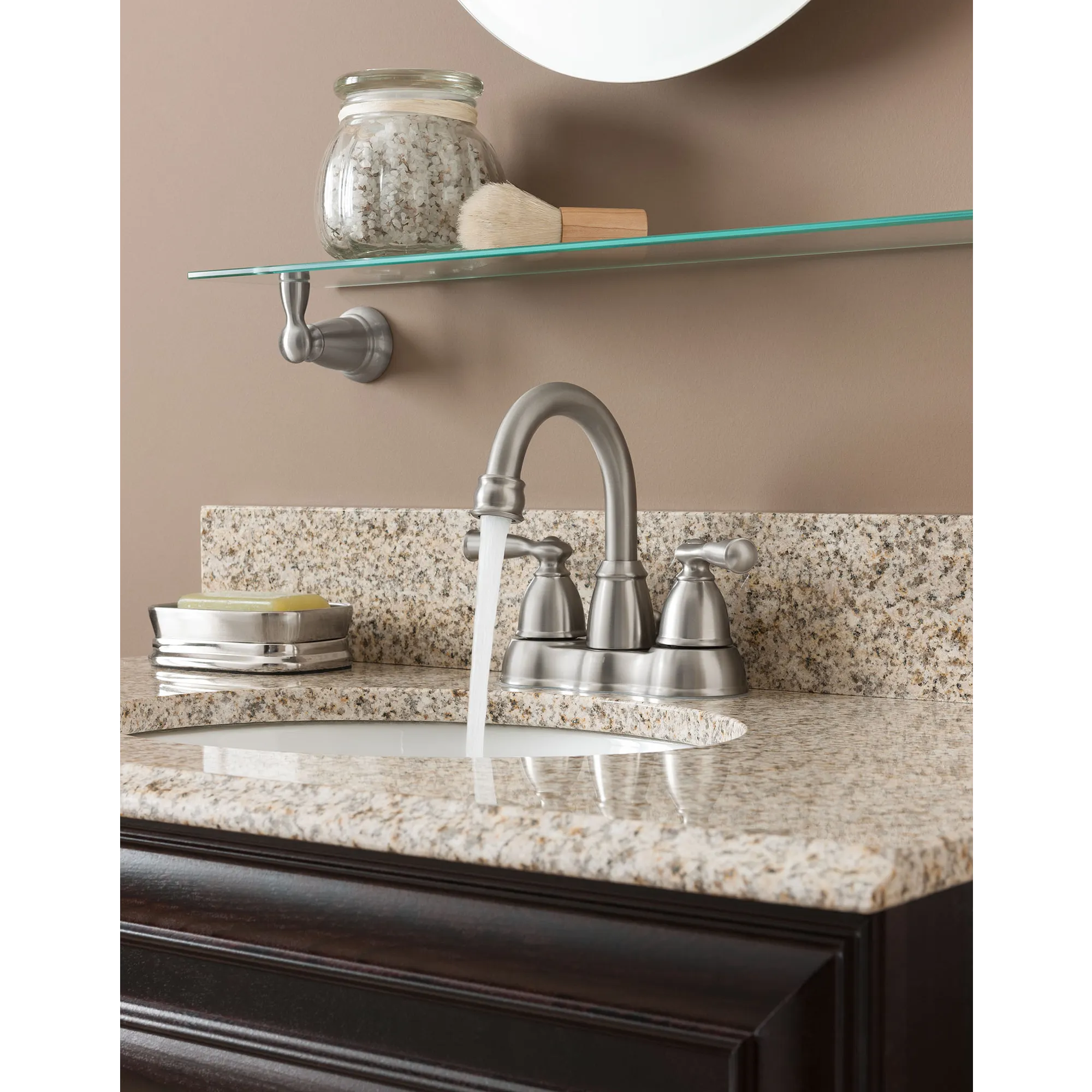 Banbury Chrome two-handle high arc bathroom faucet - Image 11