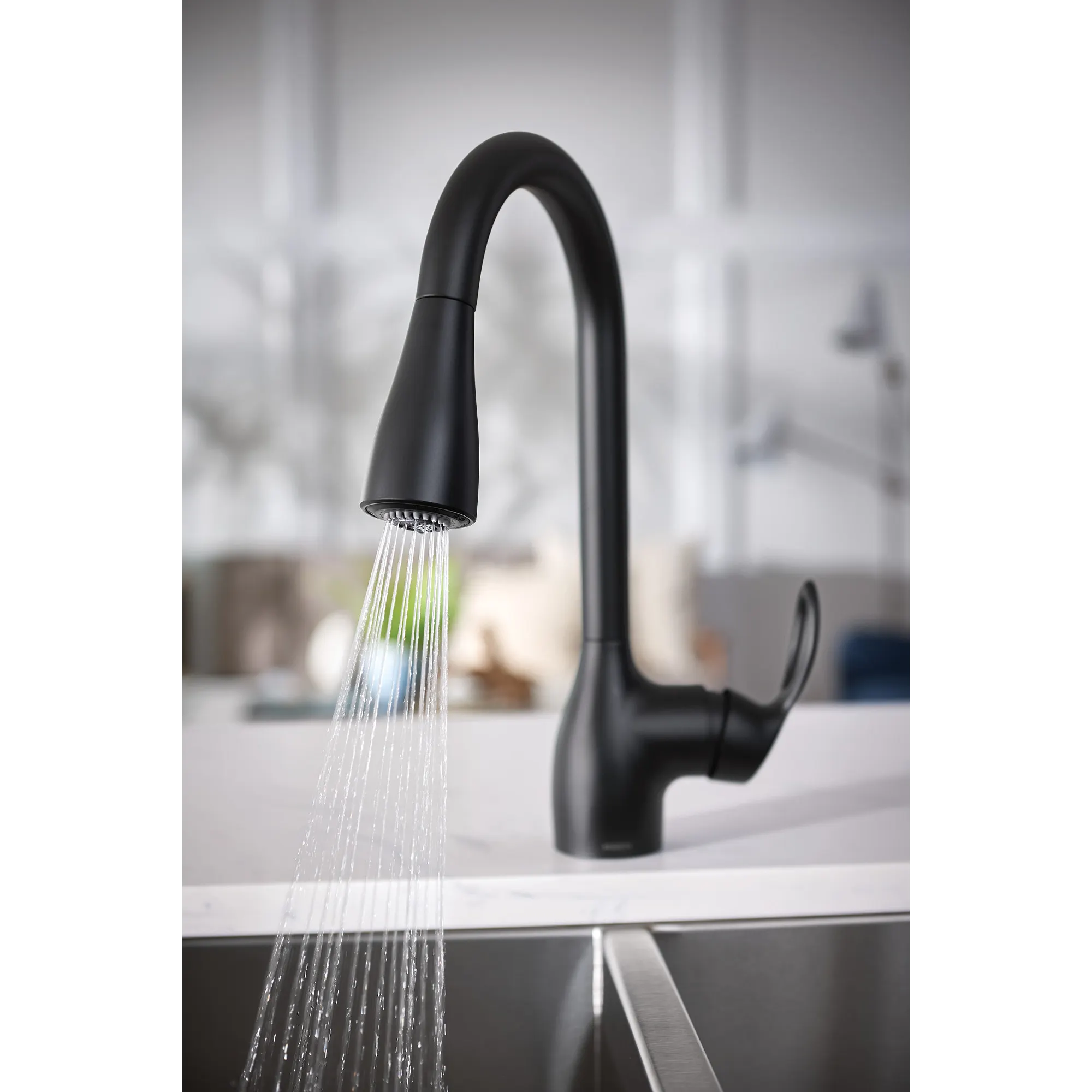 Kleo One-Handle Diverter Pulldown Kitchen Faucet - Image 13