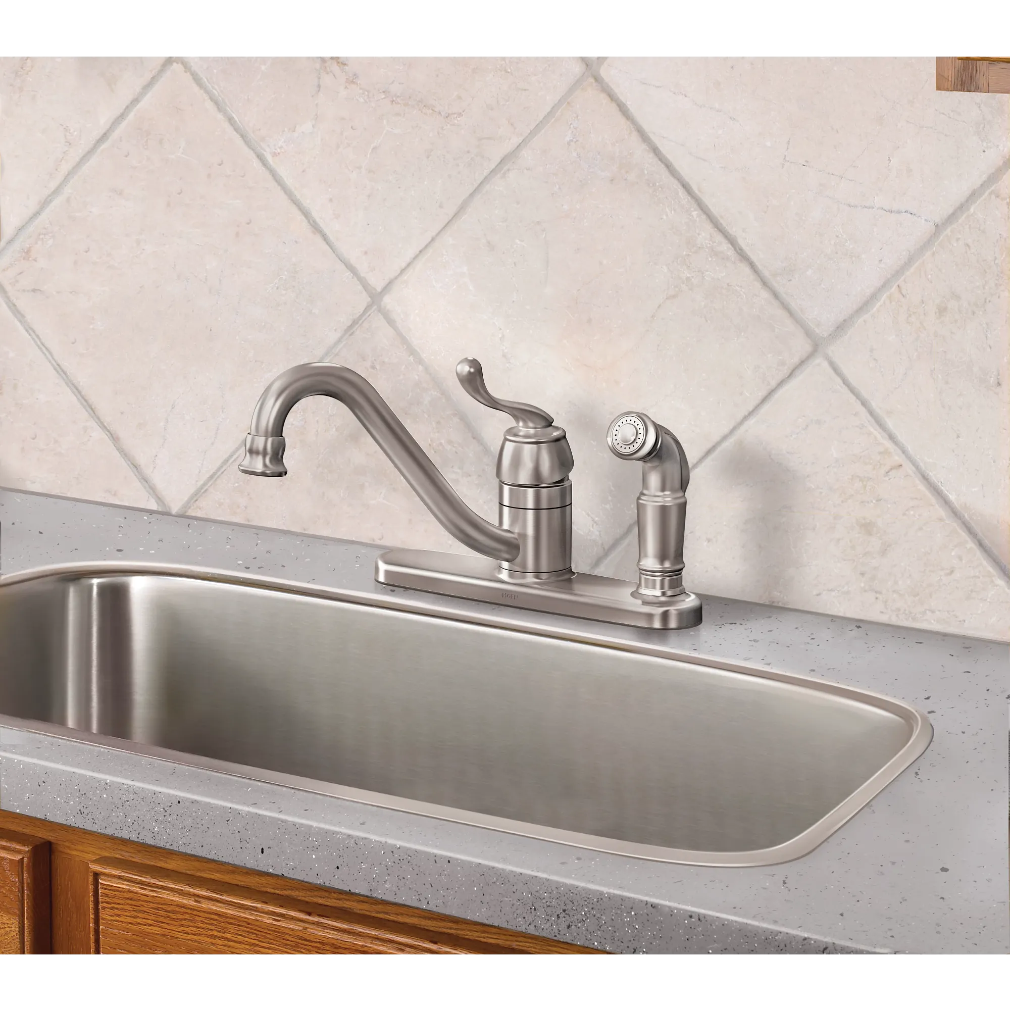 Muirfield One-handle Low Arc Kitchen Faucet