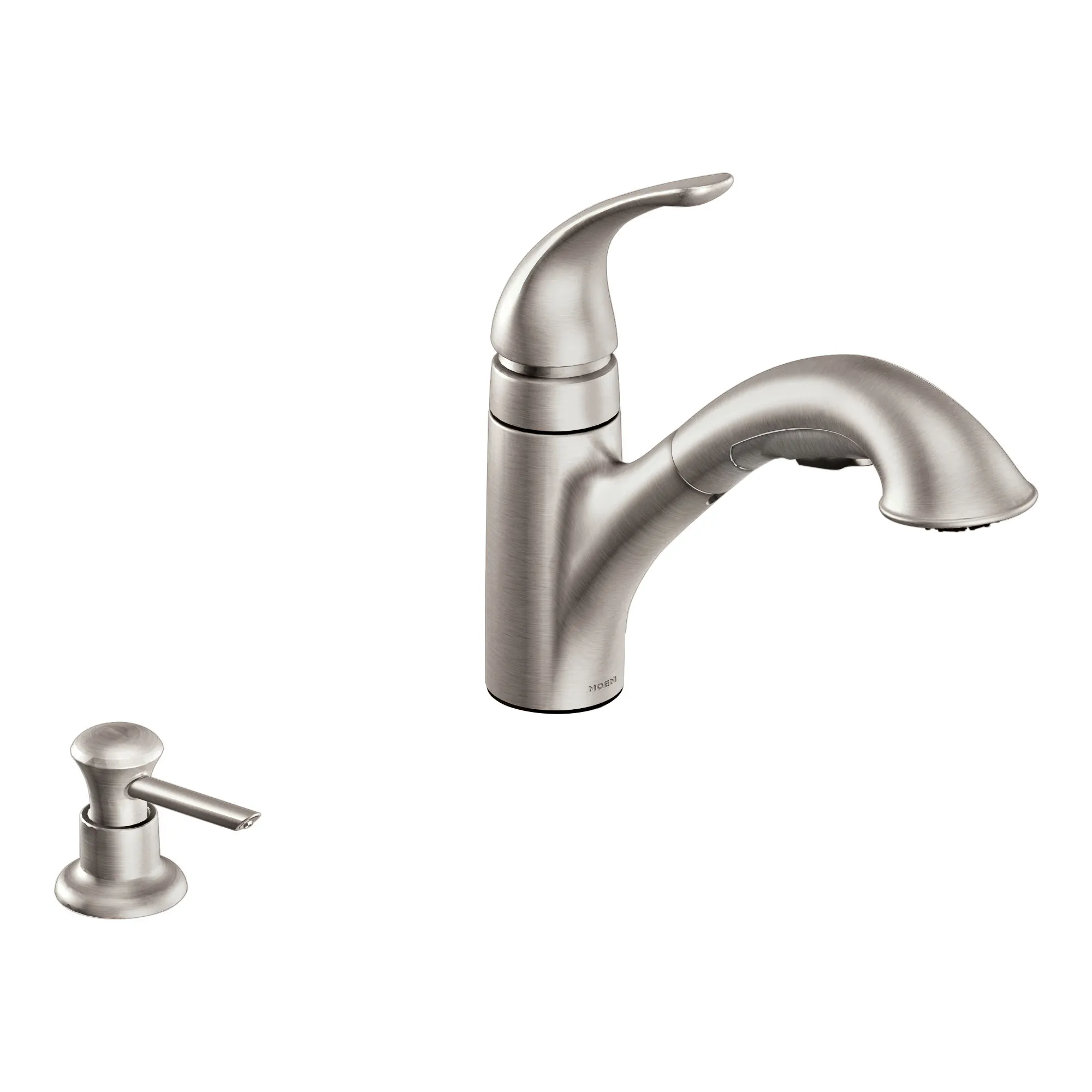 Caprillo Spot Resist Stainless One-Handle Pullout Kitchen Faucet - Image 4