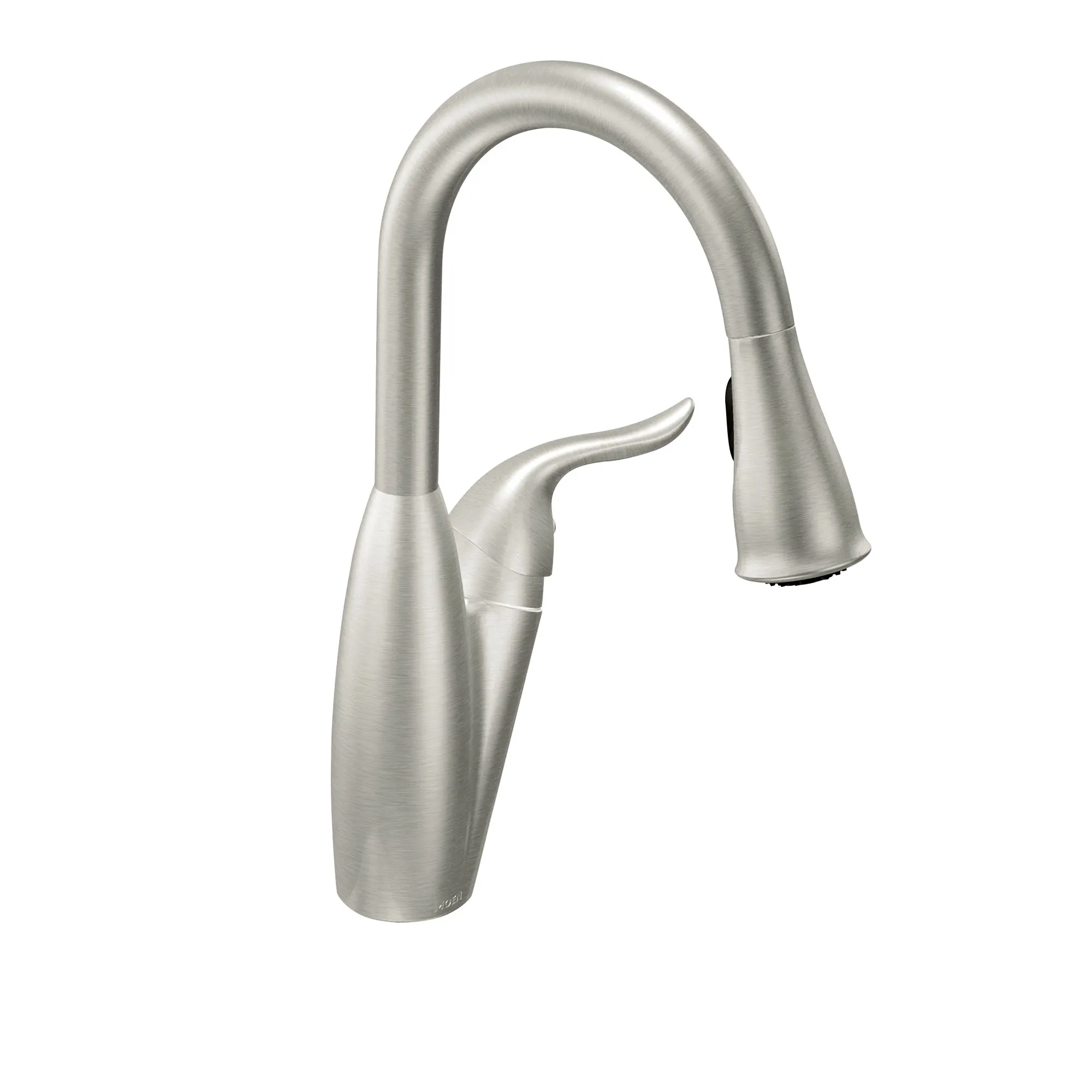 Solidad Classic stainless one-handle high arc kitchen faucet