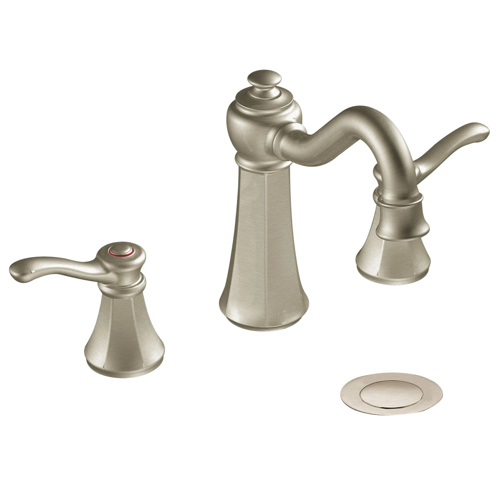 Vestige Chrome two-handle high arc bathroom faucet - Image 3